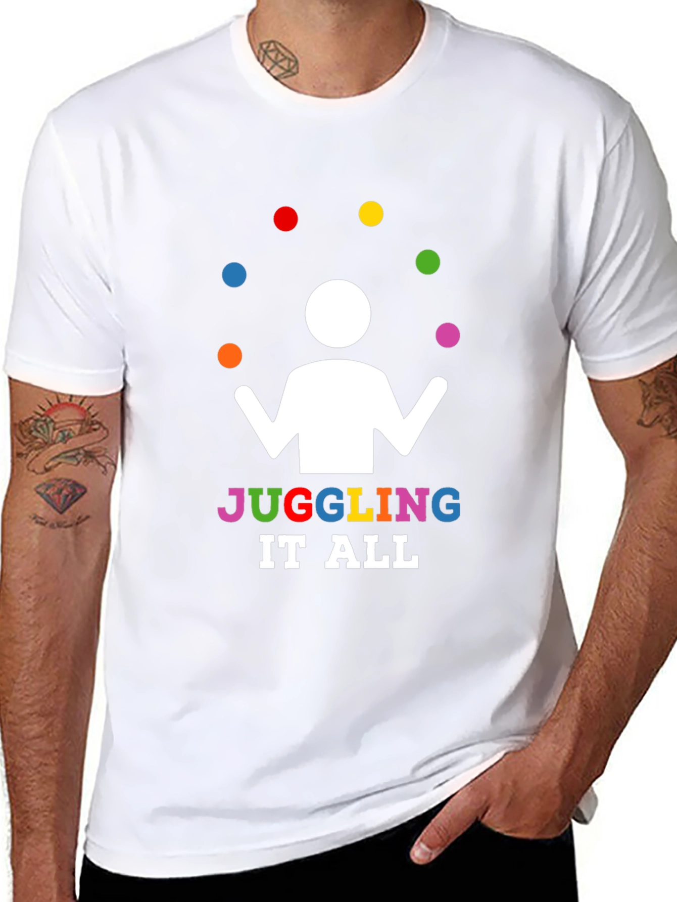 Juggling It All Graphic T-Shirt