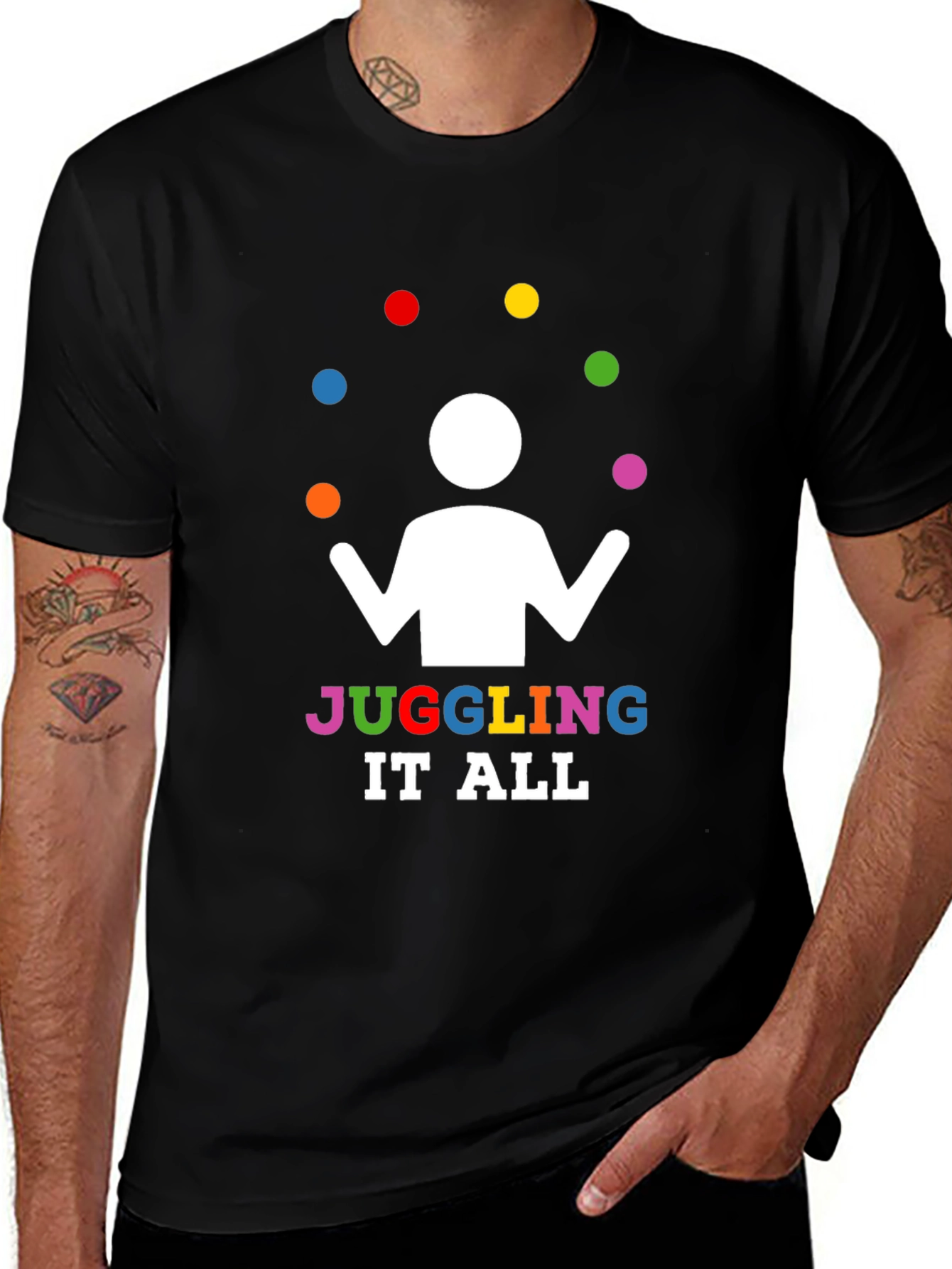 Juggling It All Graphic T-Shirt