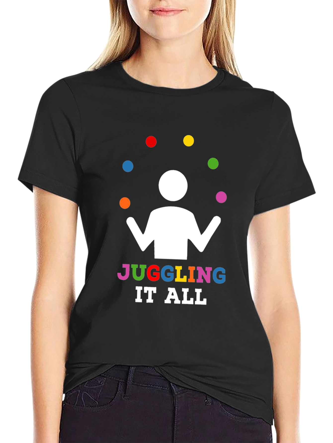 Juggling It All Graphic T-Shirt