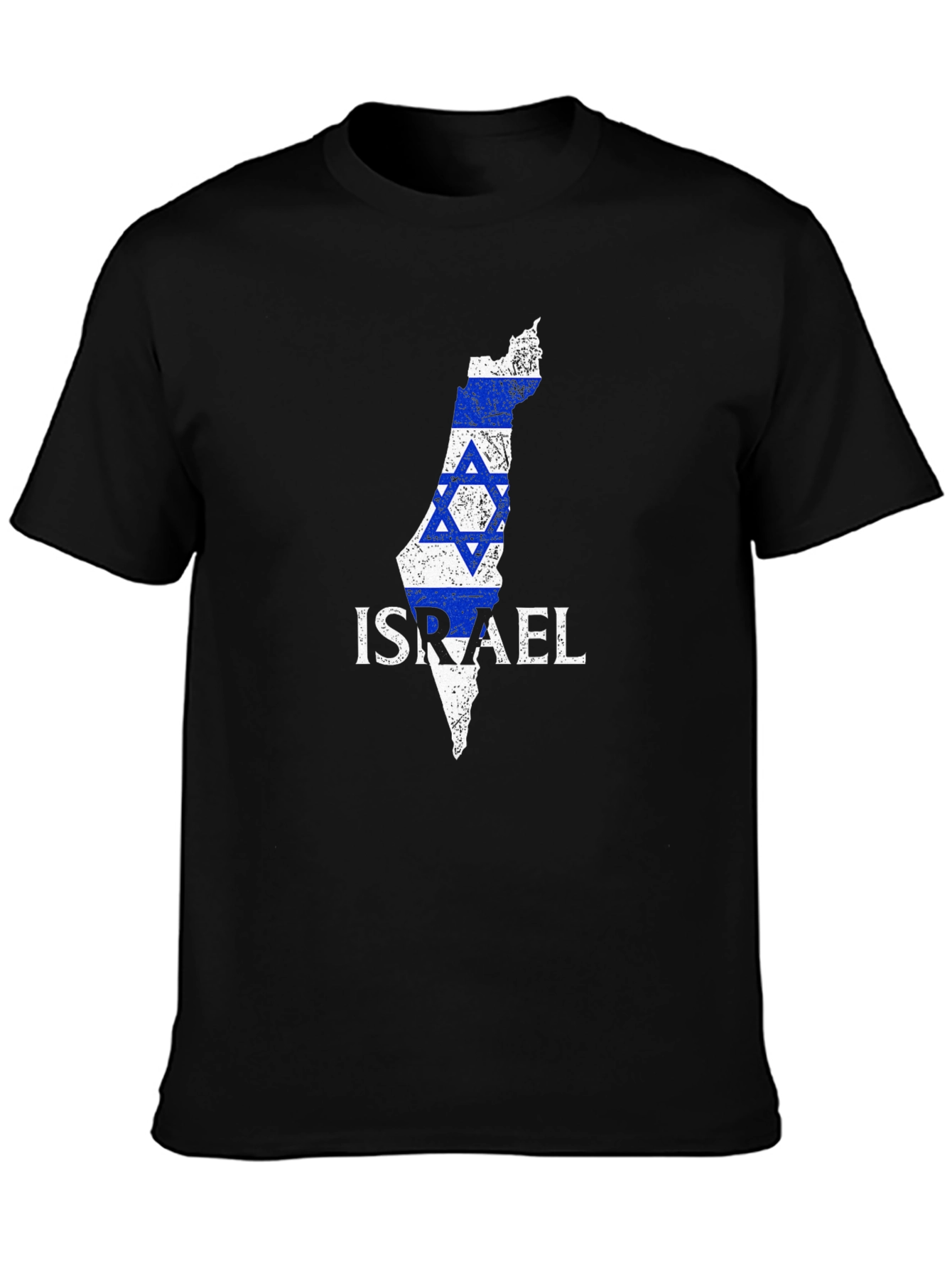 Israel Map Star T-Shirt