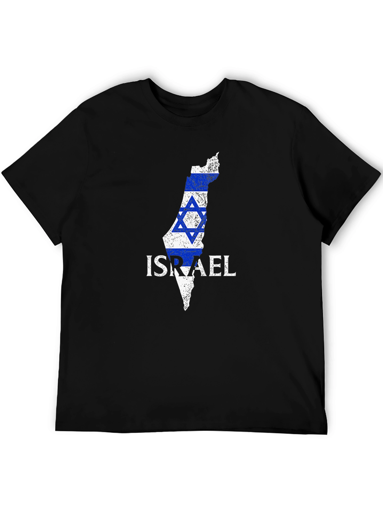 Israel Map Star T-Shirt
