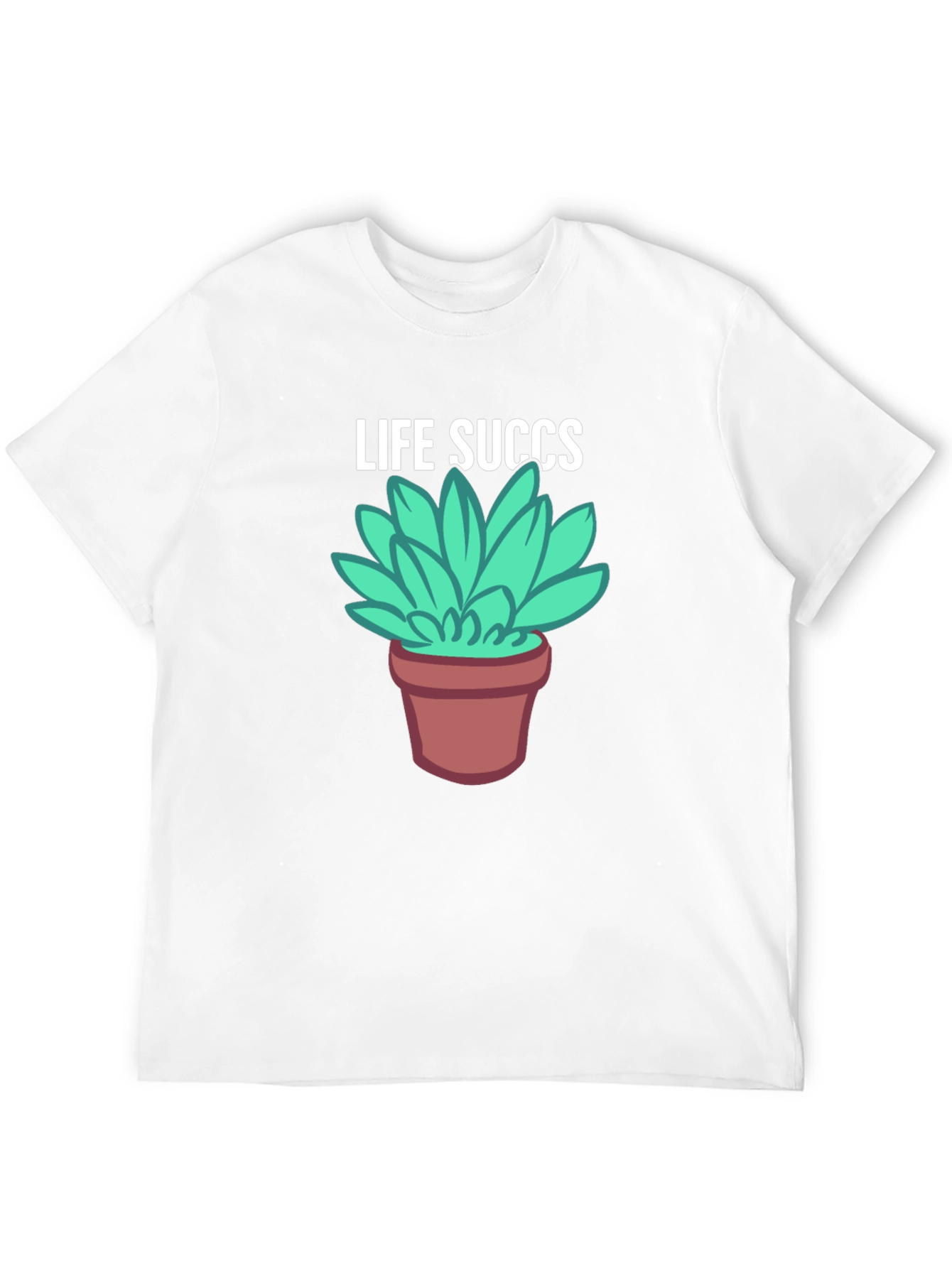Life Succs Graphic T-Shirt - Unisex Black Tee