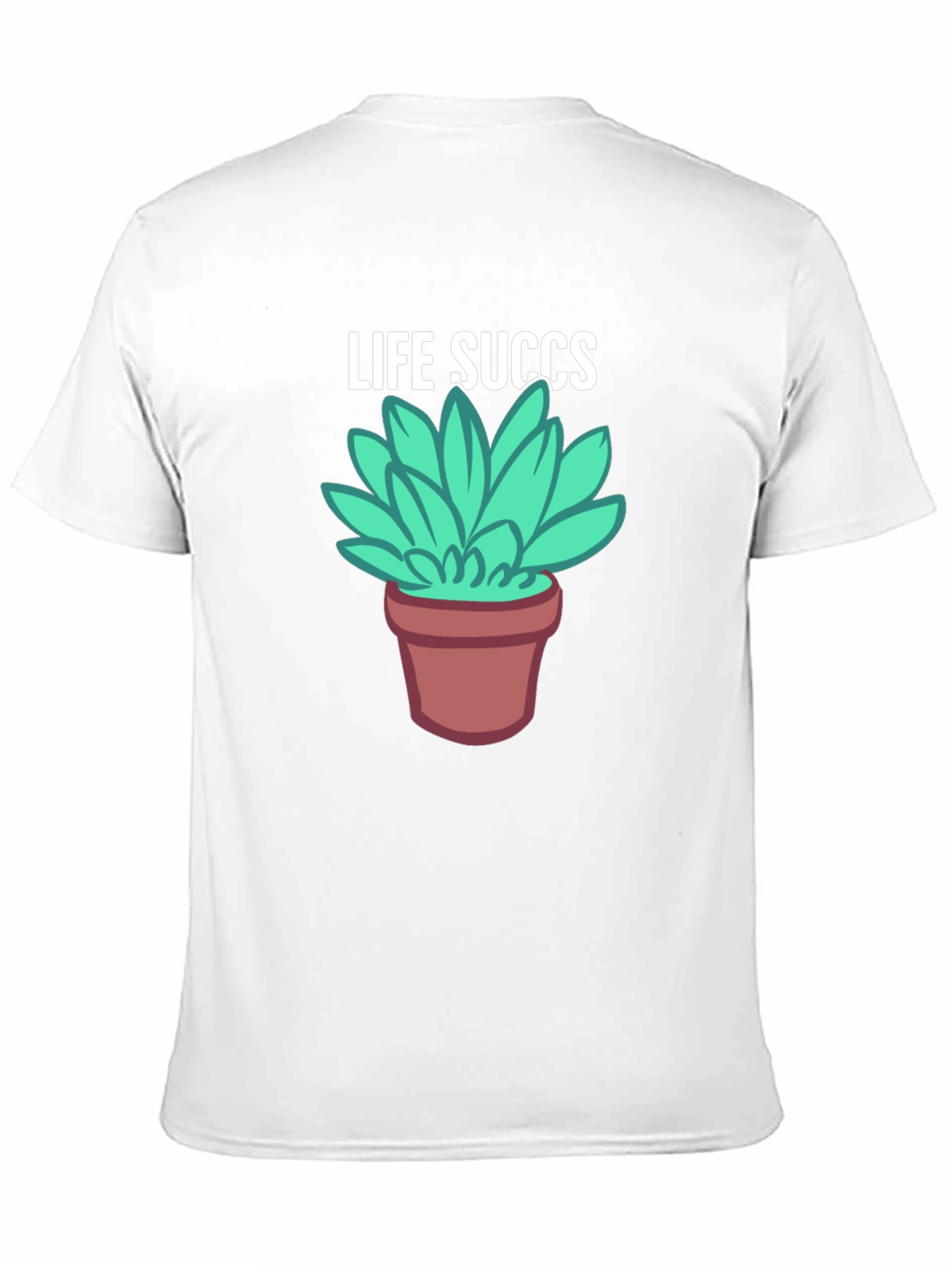 Life Succs Graphic T-Shirt - Unisex Black Tee