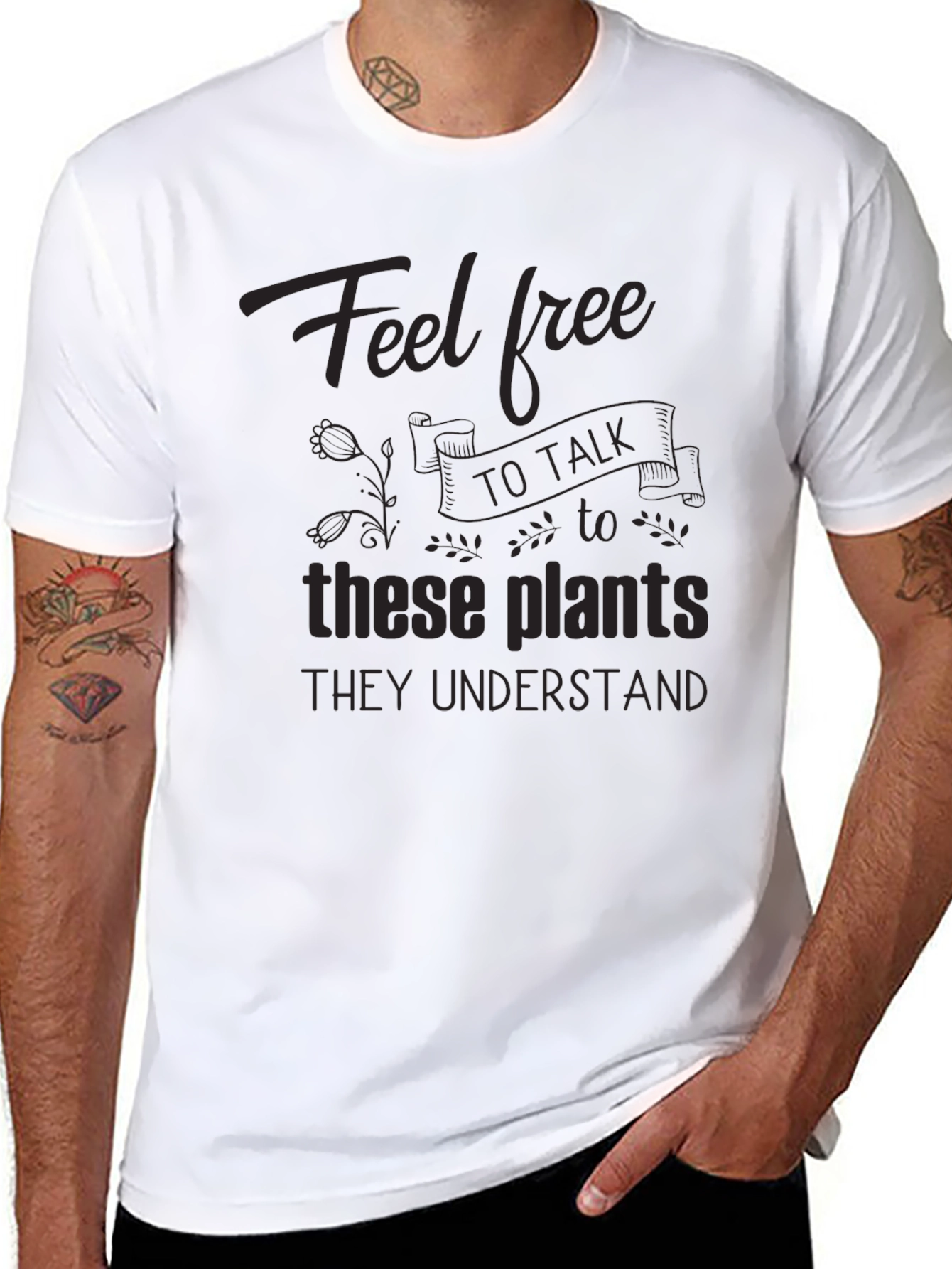 Talk to the Plants Graphic Tee