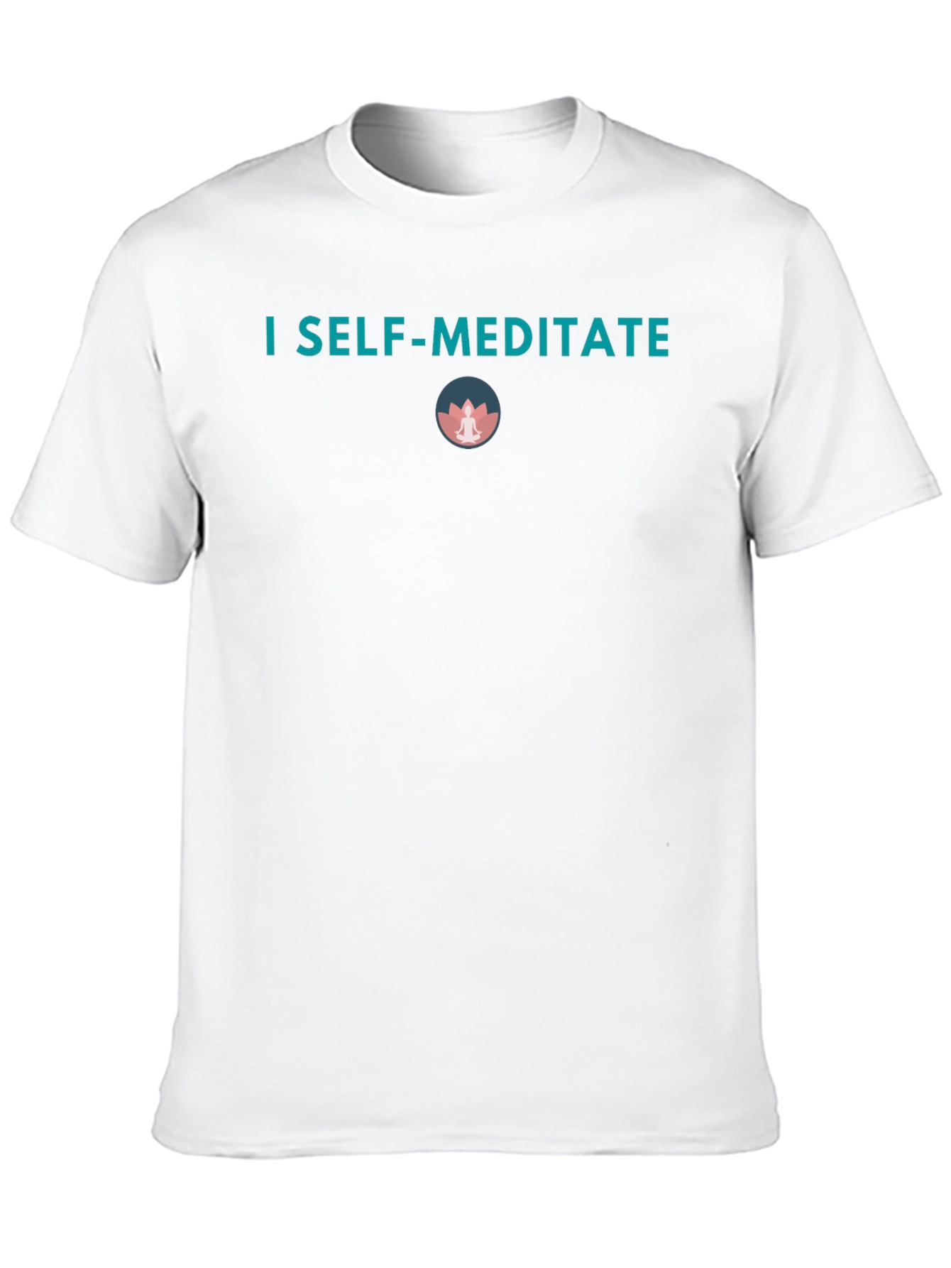 I Self-Meditate Graphic Tee - Black