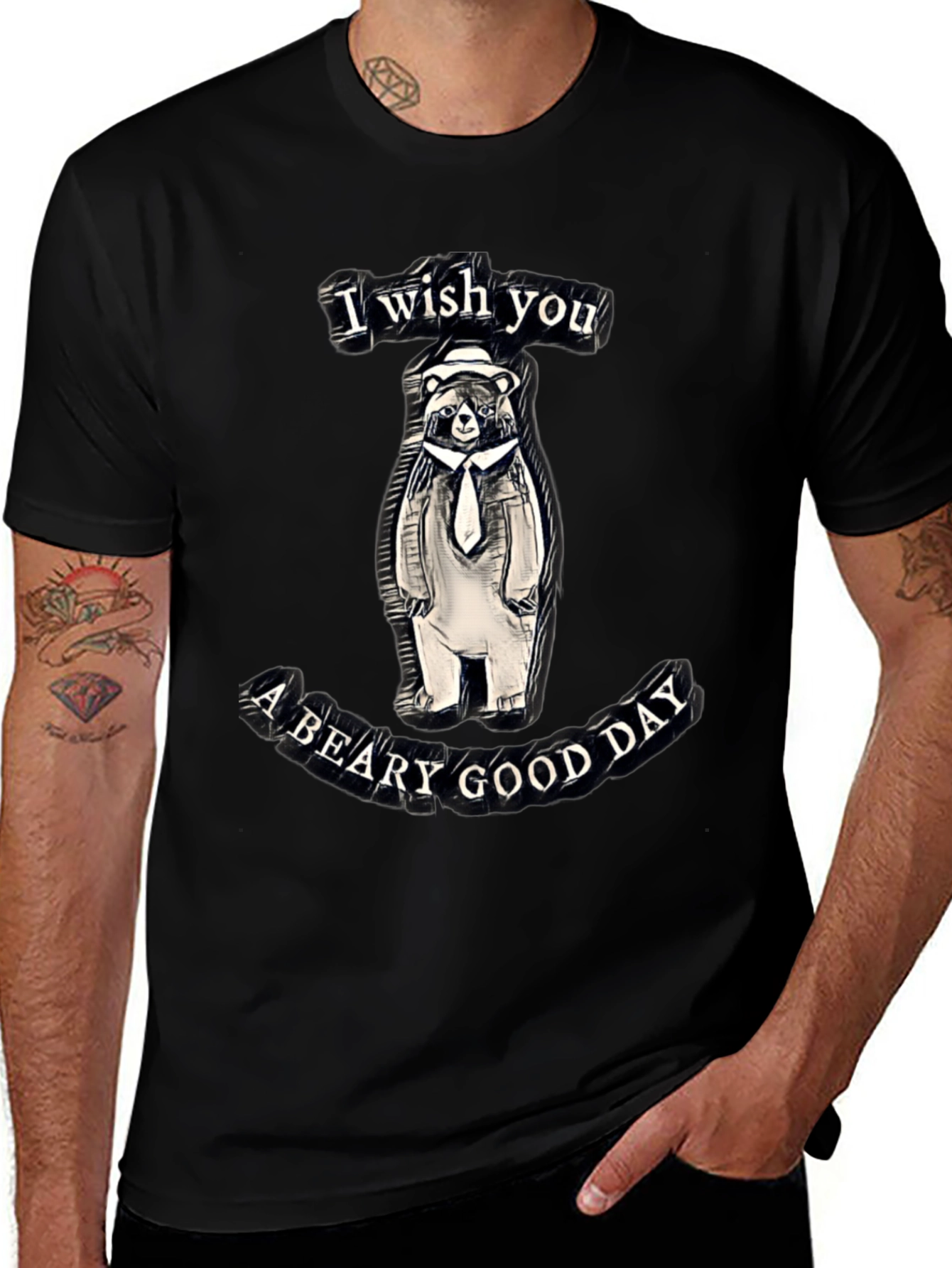 Beary Good Day Graphic T-Shirt
