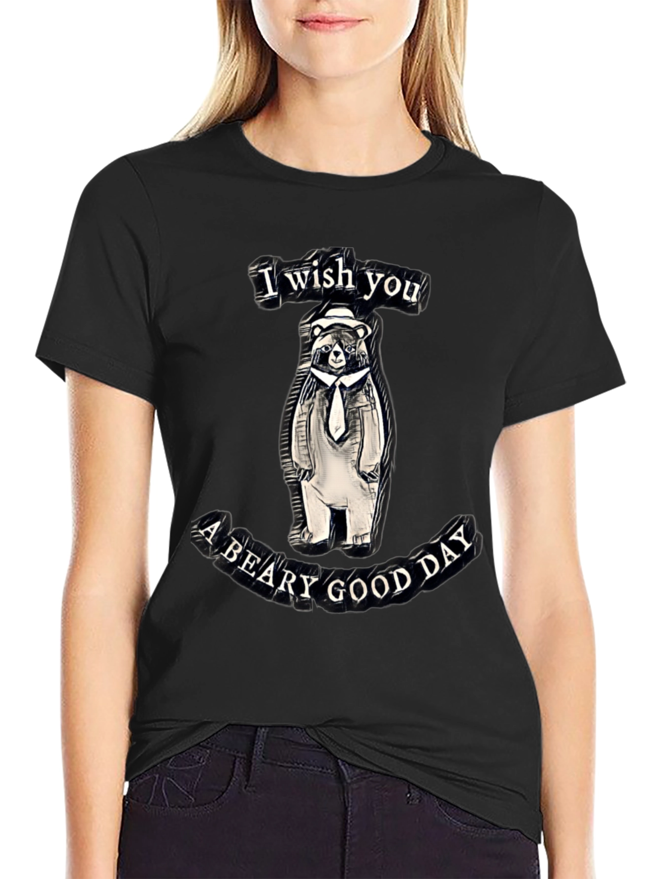 Beary Good Day Graphic T-Shirt