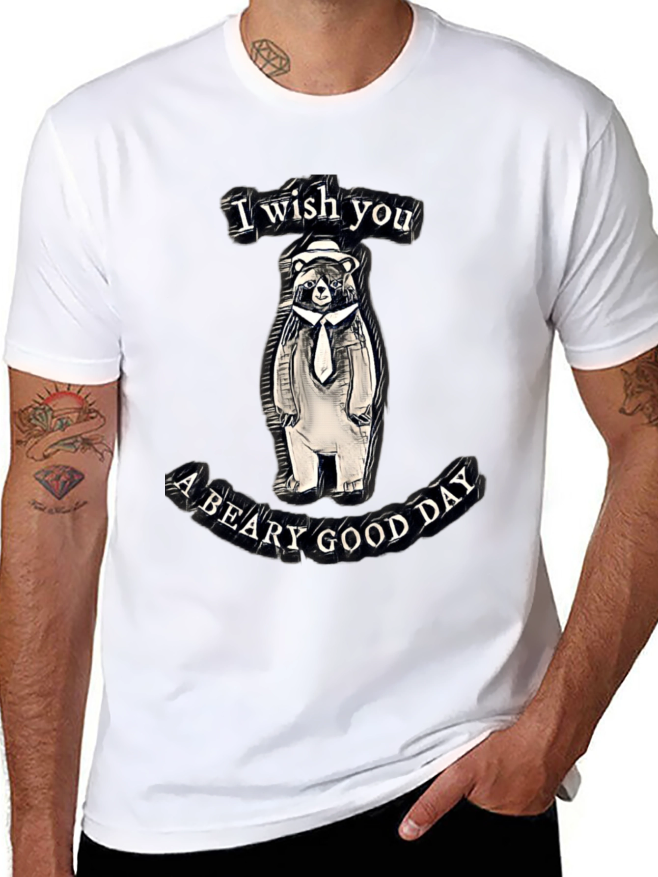 Beary Good Day Graphic T-Shirt