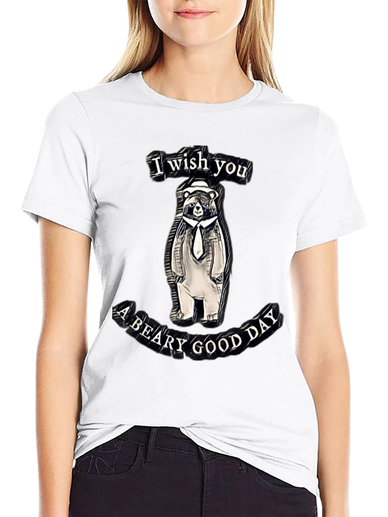 Beary Good Day Graphic T-Shirt