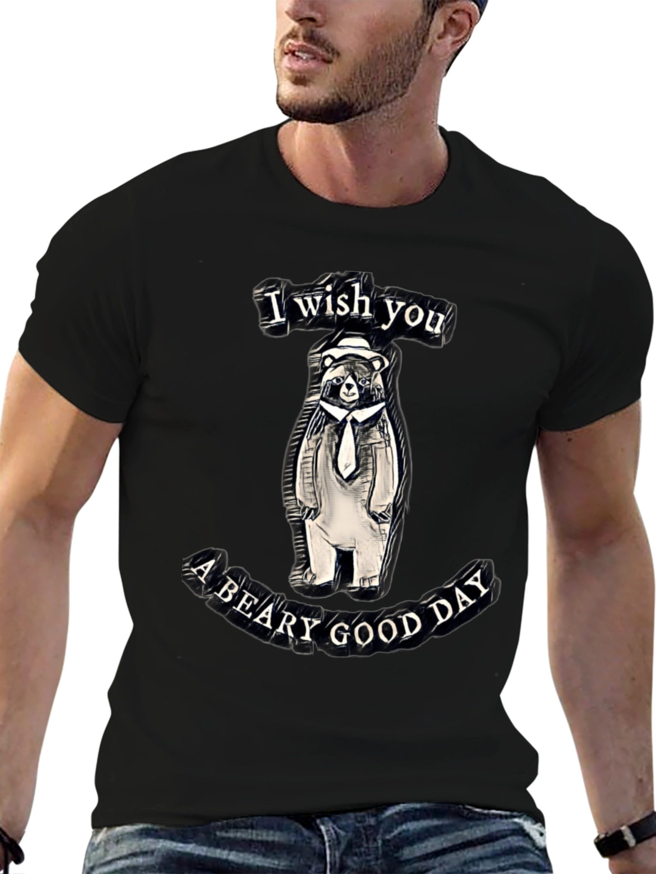 Beary Good Day Graphic T-Shirt