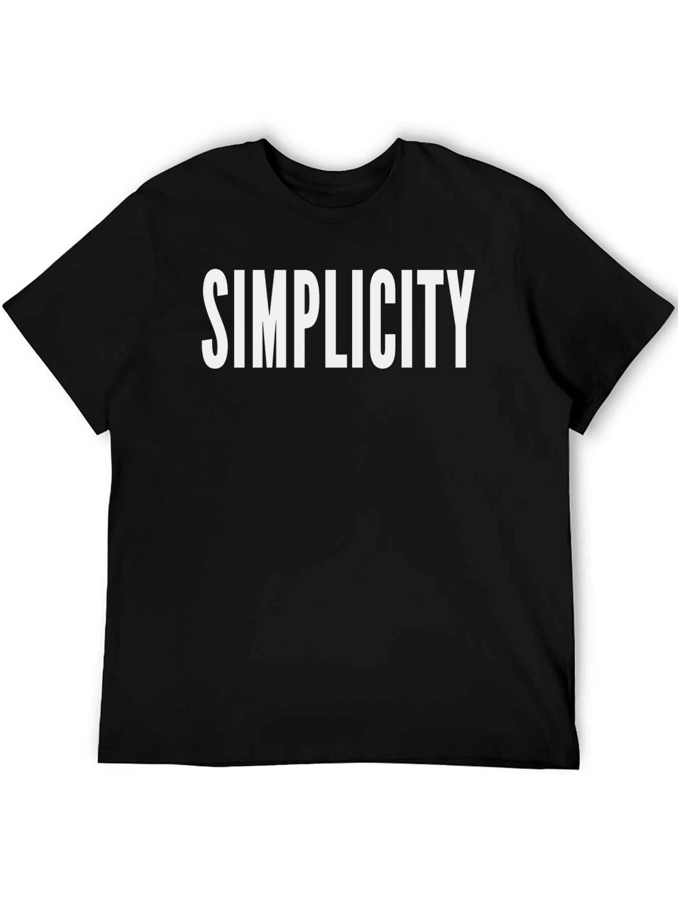 Simplicity Graphic T-Shirt - Classic Style