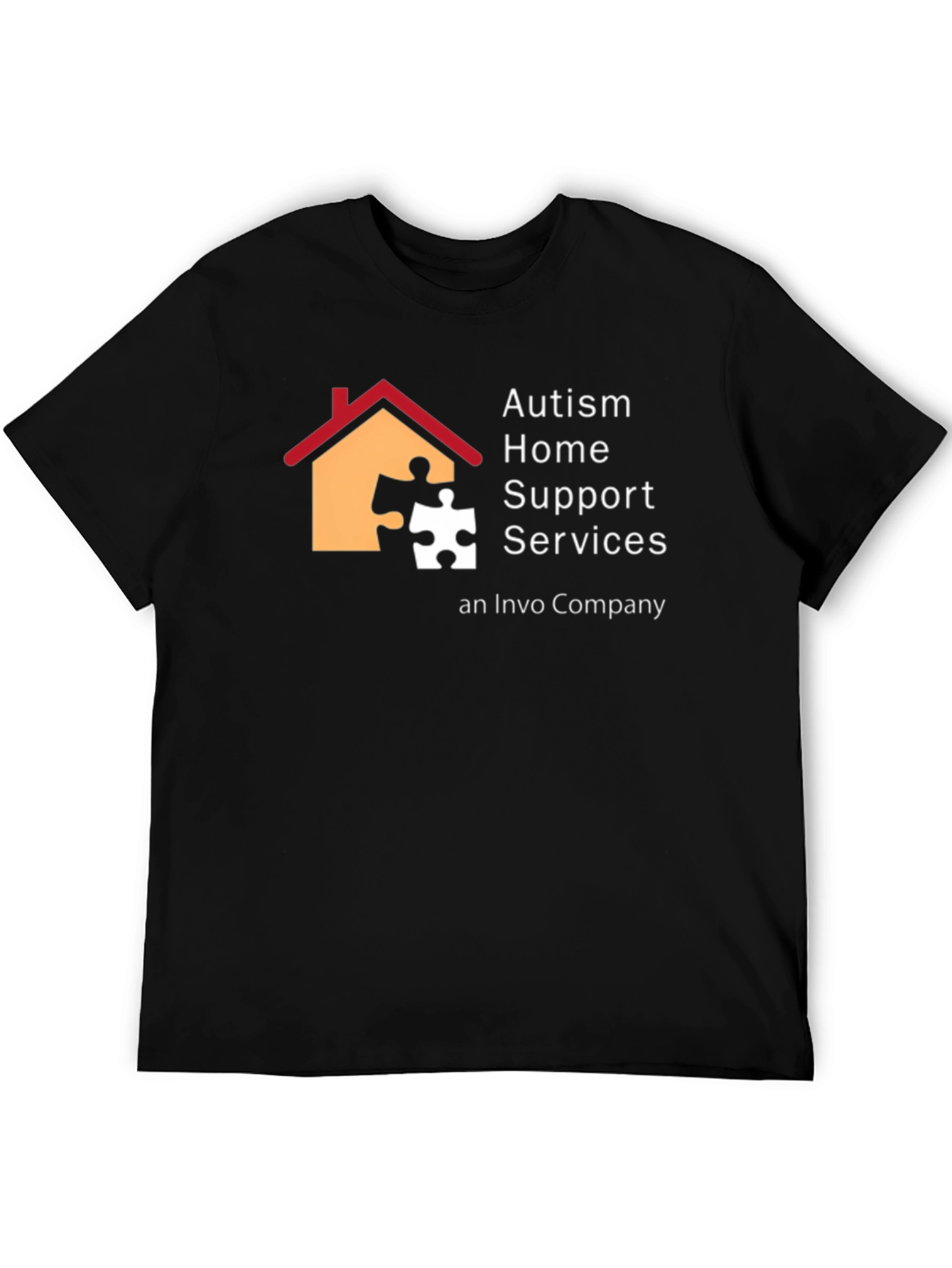 Autism Home Support Services Black Tee