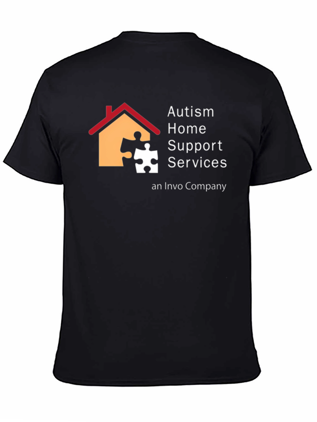 Autism Home Support Services Black Tee