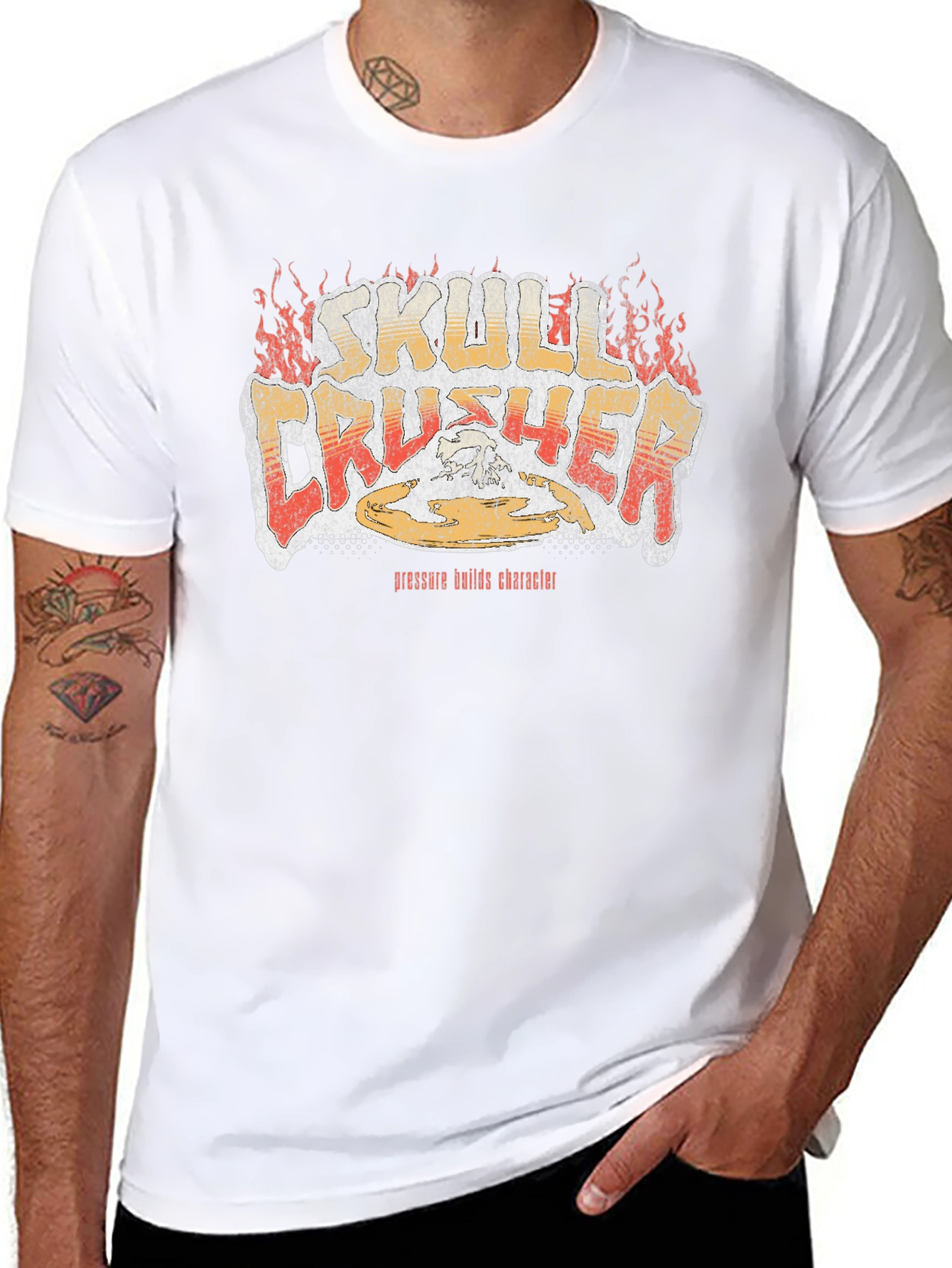 Skull Crusher Graphic Tee - Black T-Shirt