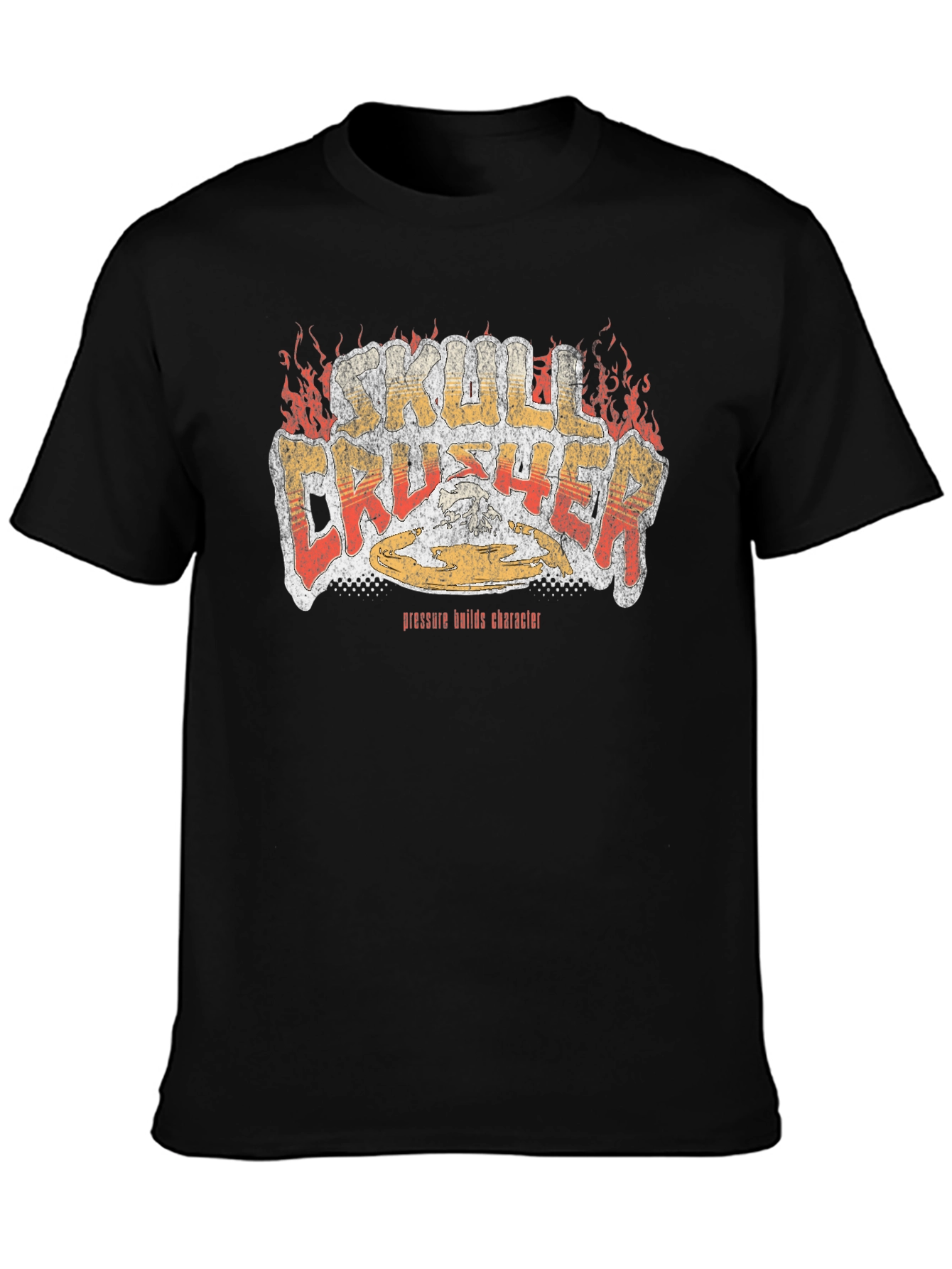 Skull Crusher Graphic Tee - Black T-Shirt