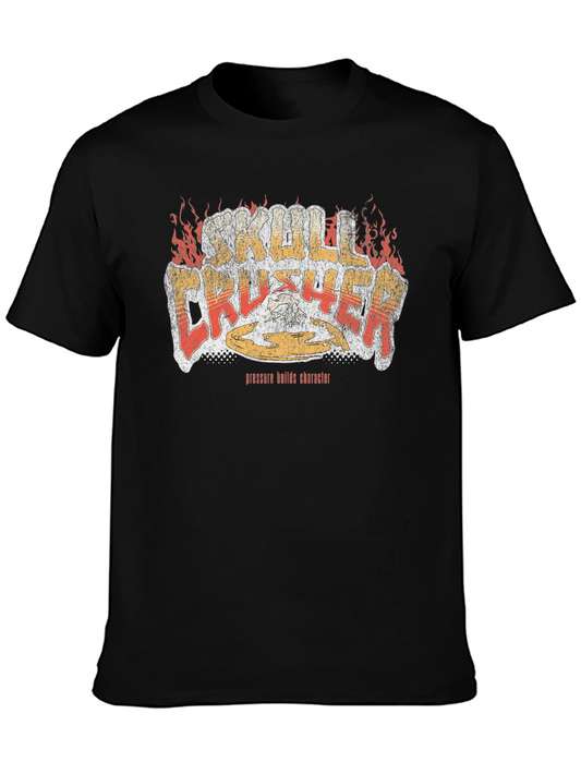 Skull Crusher Graphic Tee - Black T-Shirt