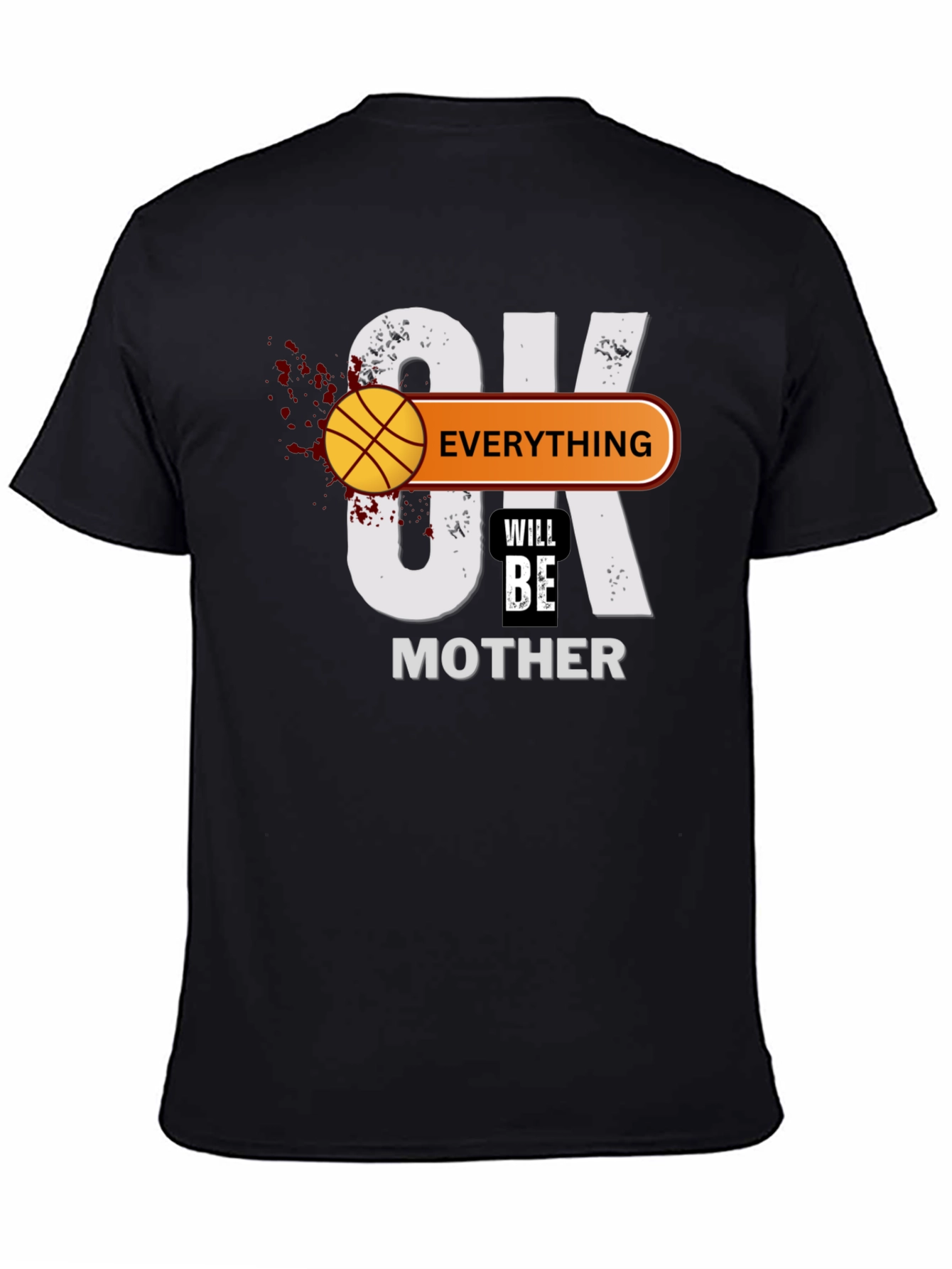 Basketball Mothers Day Graphic T-Shirt