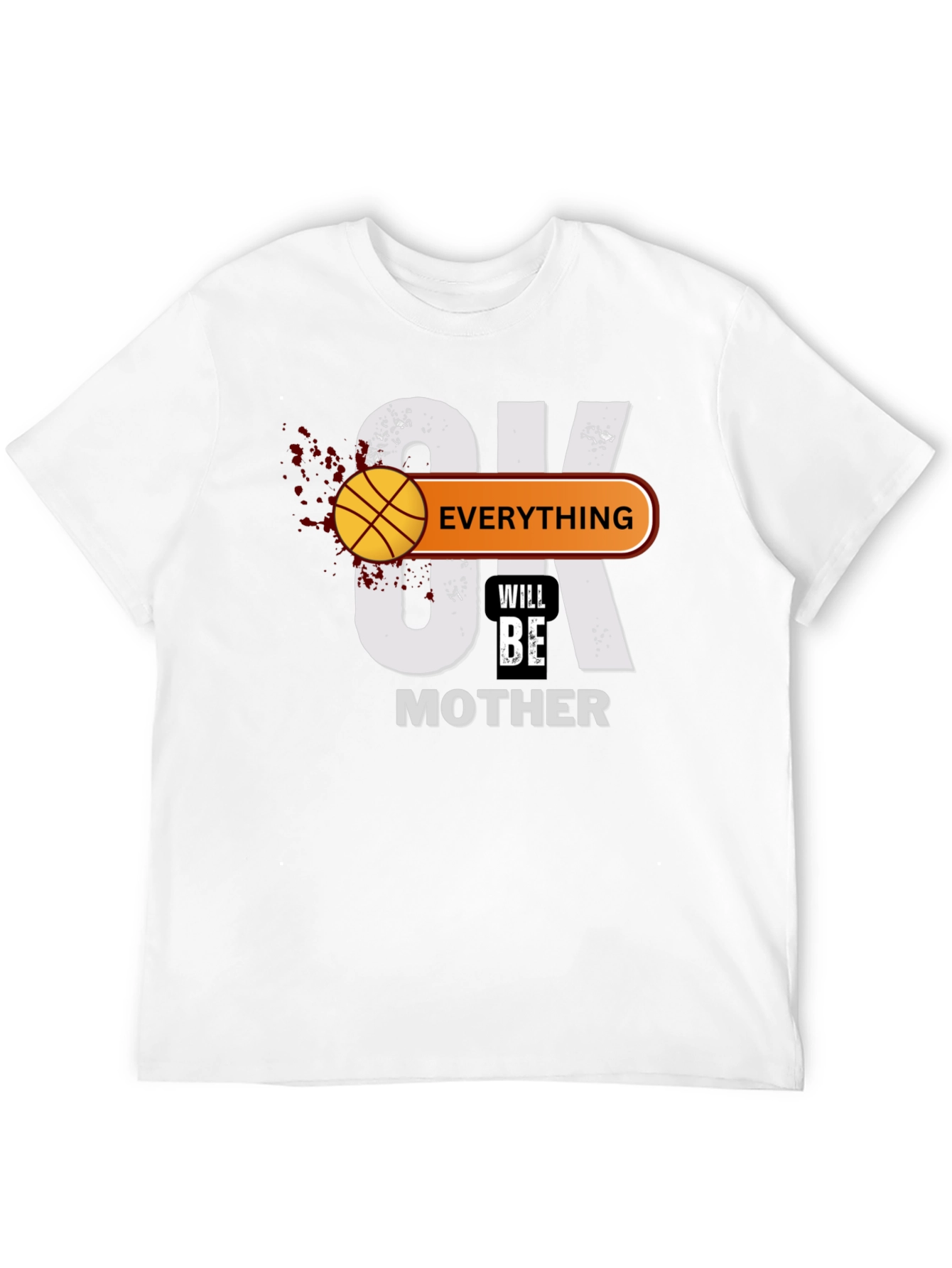 Basketball Mothers Day Graphic T-Shirt