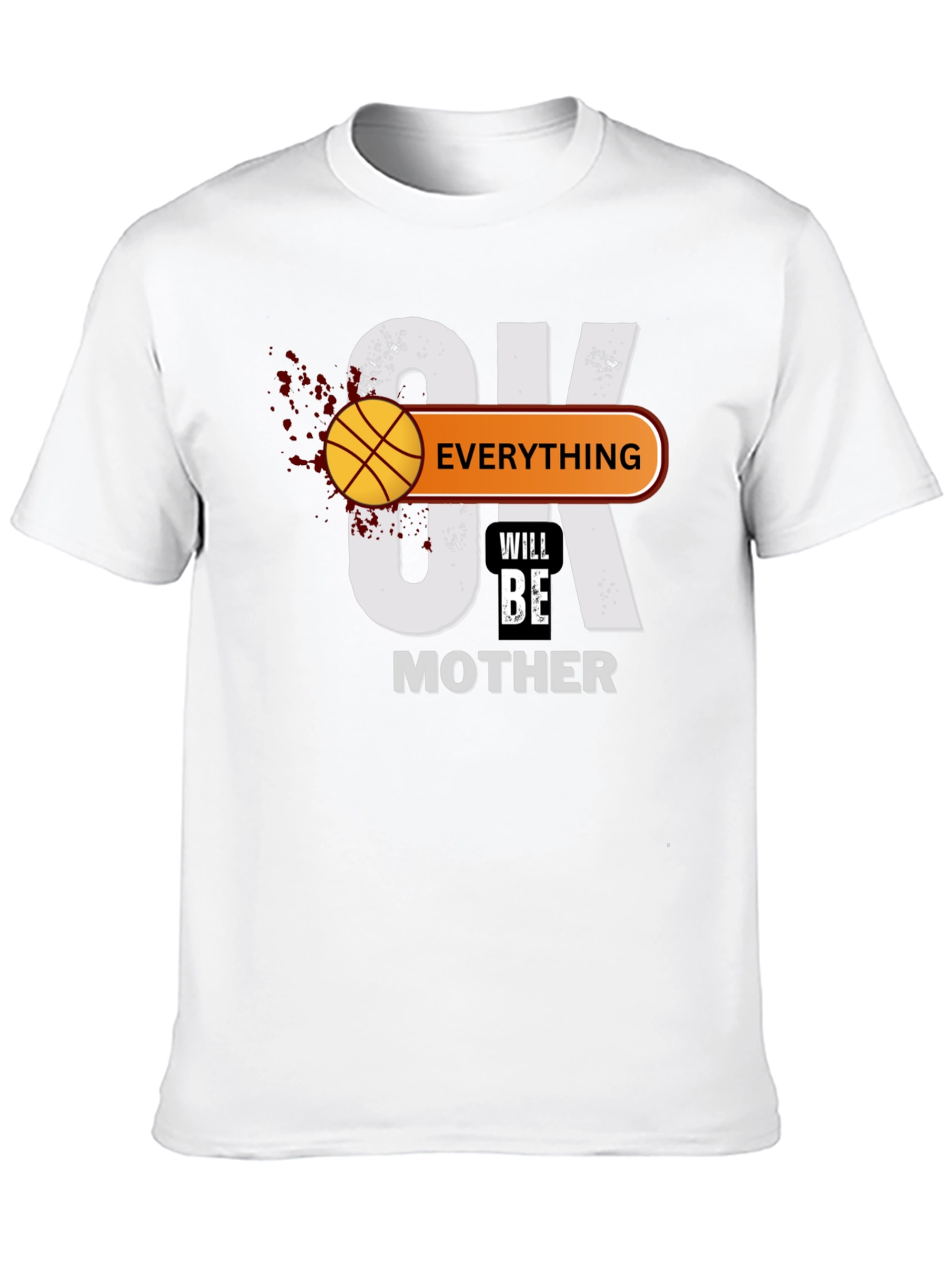Basketball Mothers Day Graphic T-Shirt