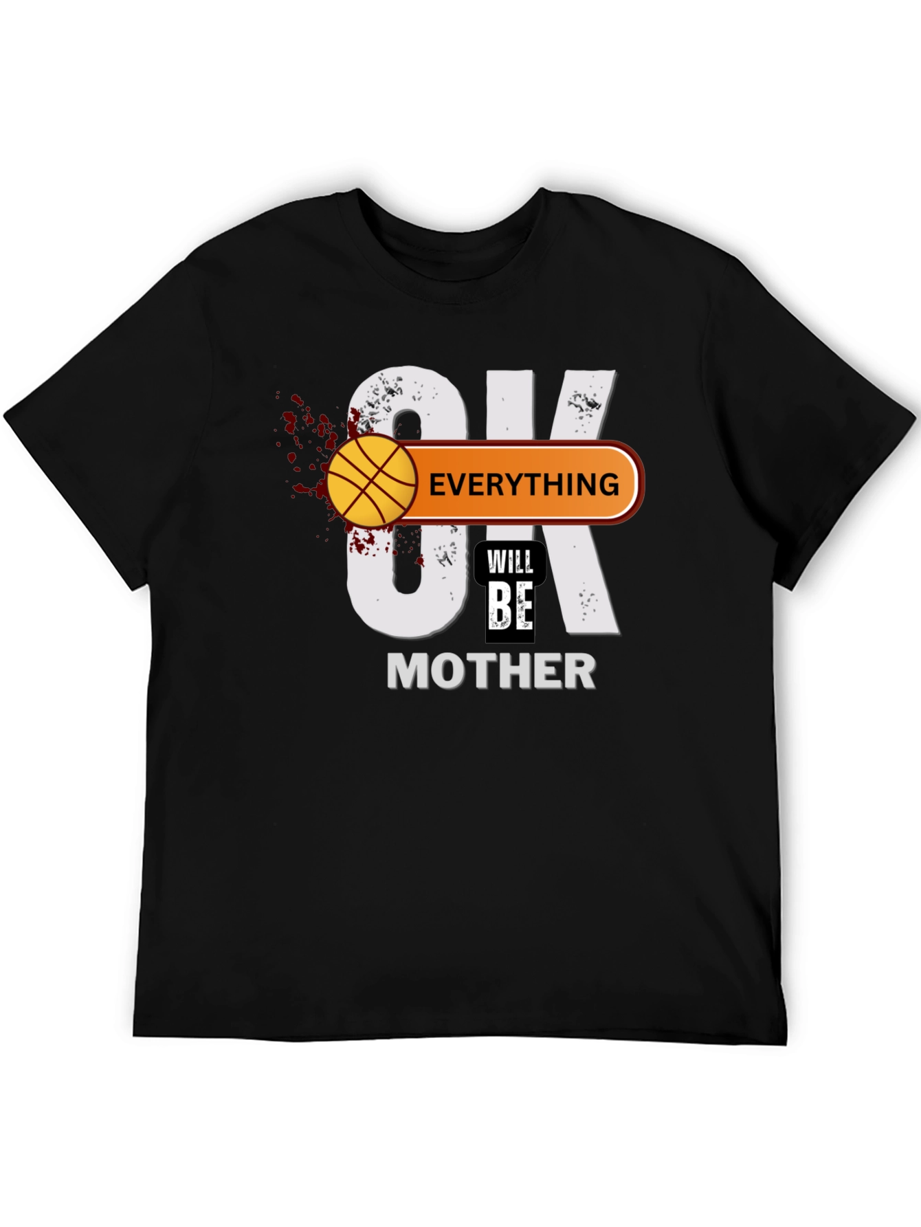 Basketball Mothers Day Graphic T-Shirt