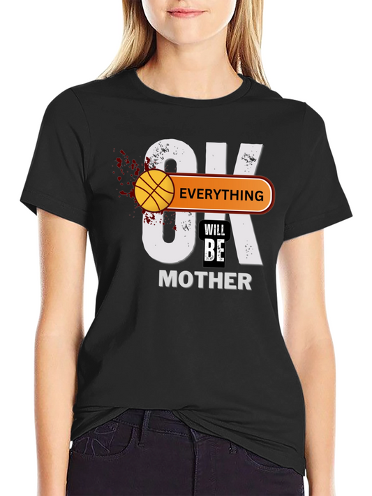 Basketball Mothers Day Graphic T-Shirt