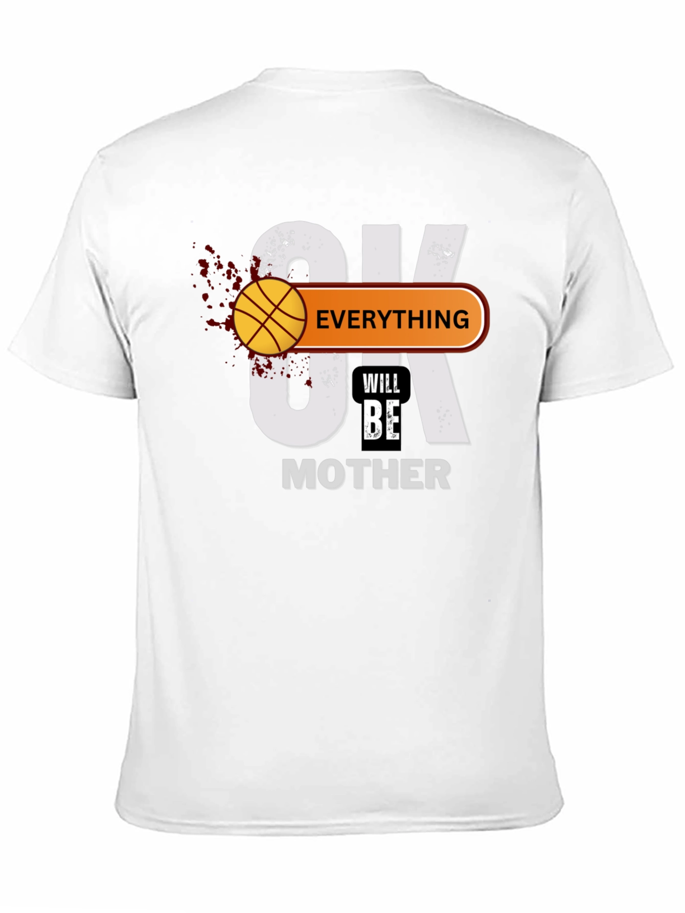 Basketball Mothers Day Graphic T-Shirt