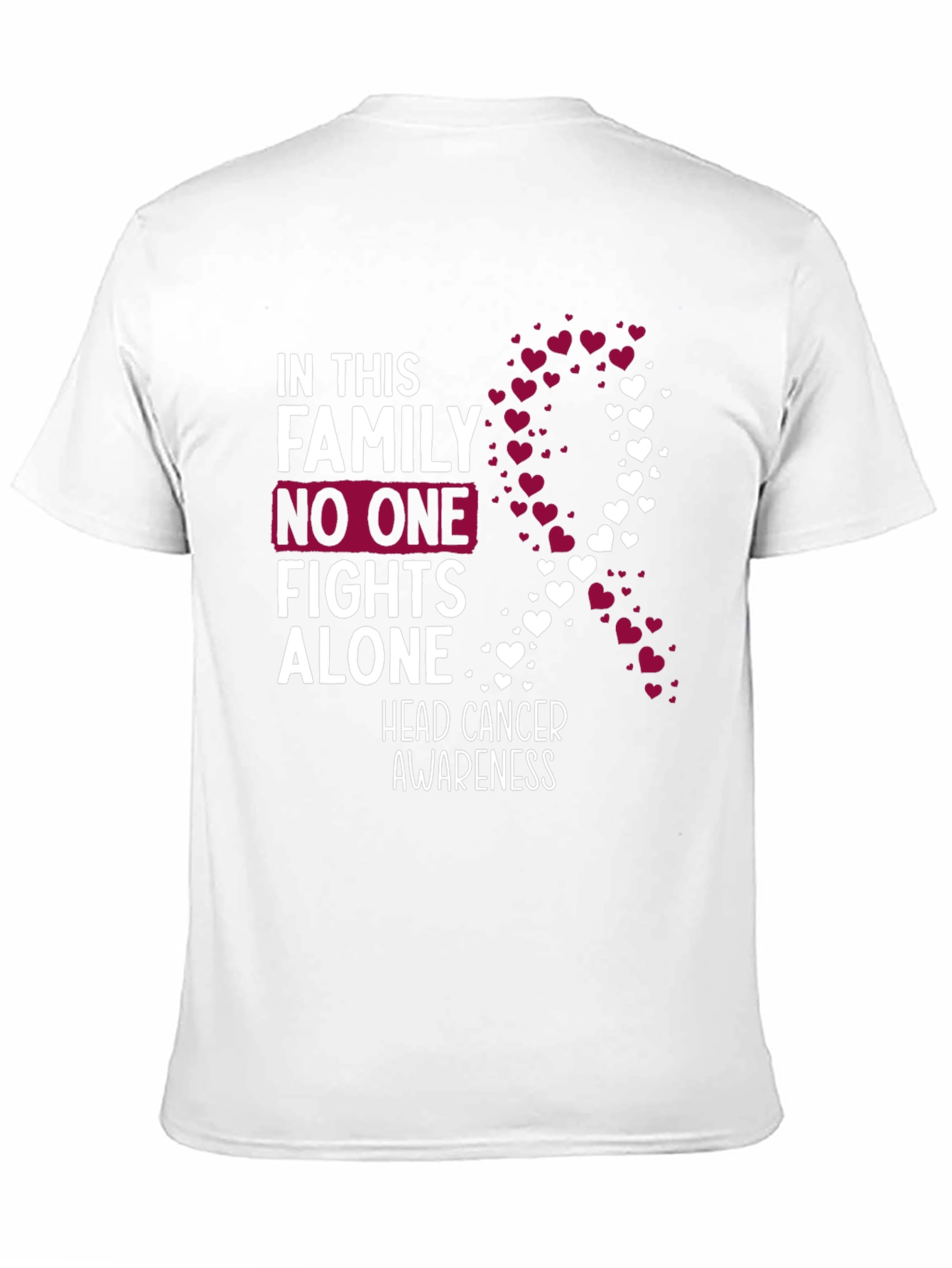 Head Cancer Awareness T-Shirt