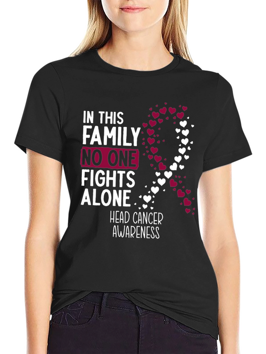 Head Cancer Awareness T-Shirt
