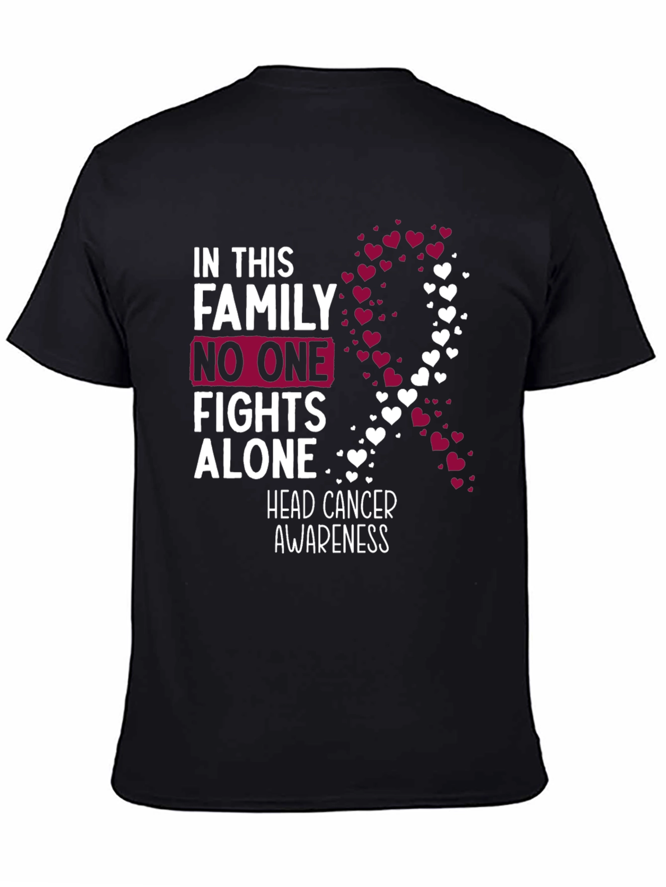 Head Cancer Awareness T-Shirt