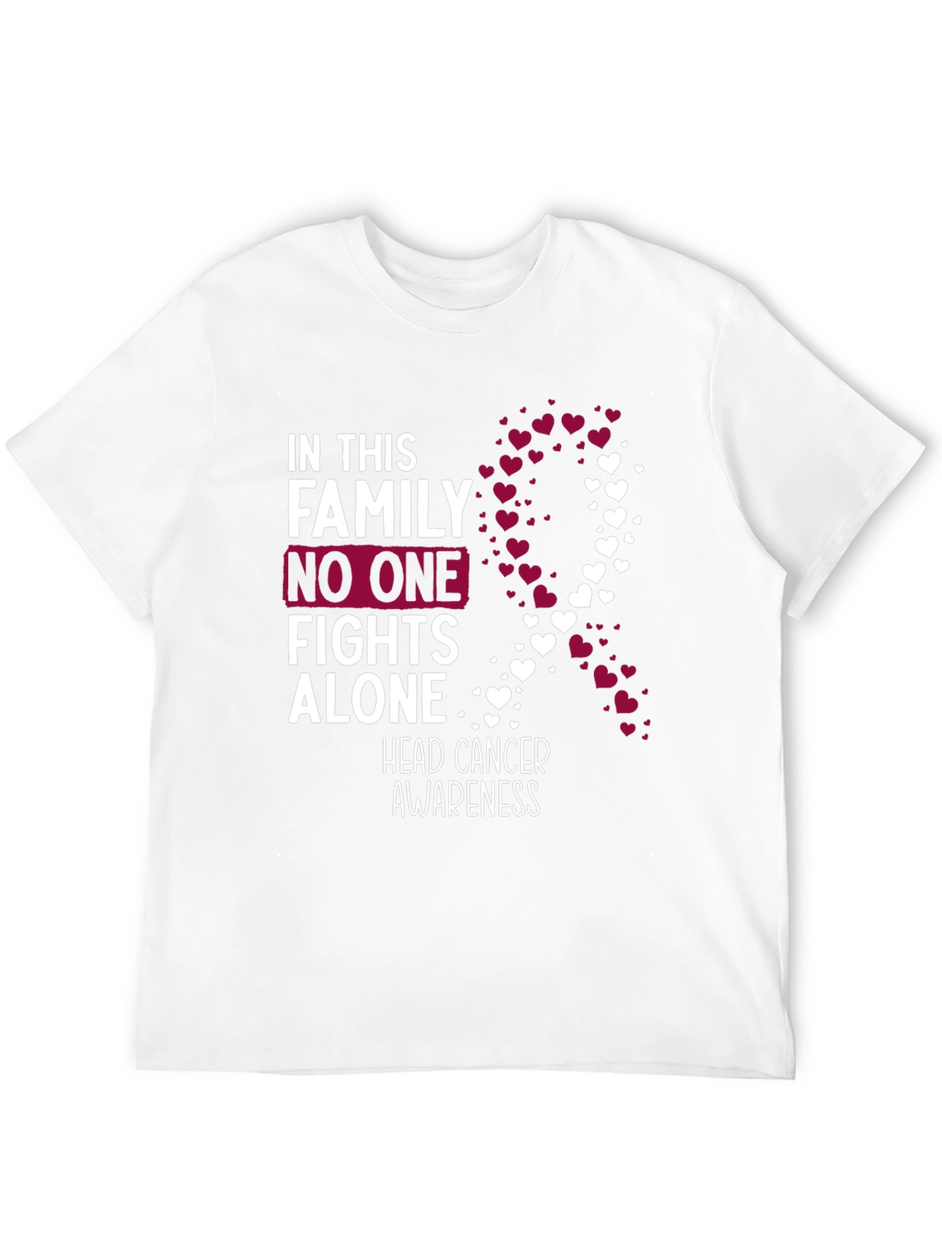 Head Cancer Awareness T-Shirt