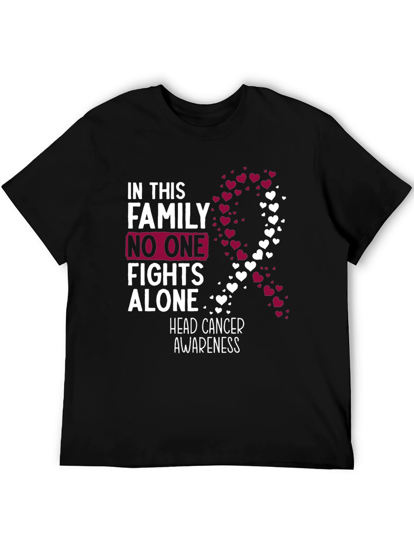 Head Cancer Awareness T-Shirt