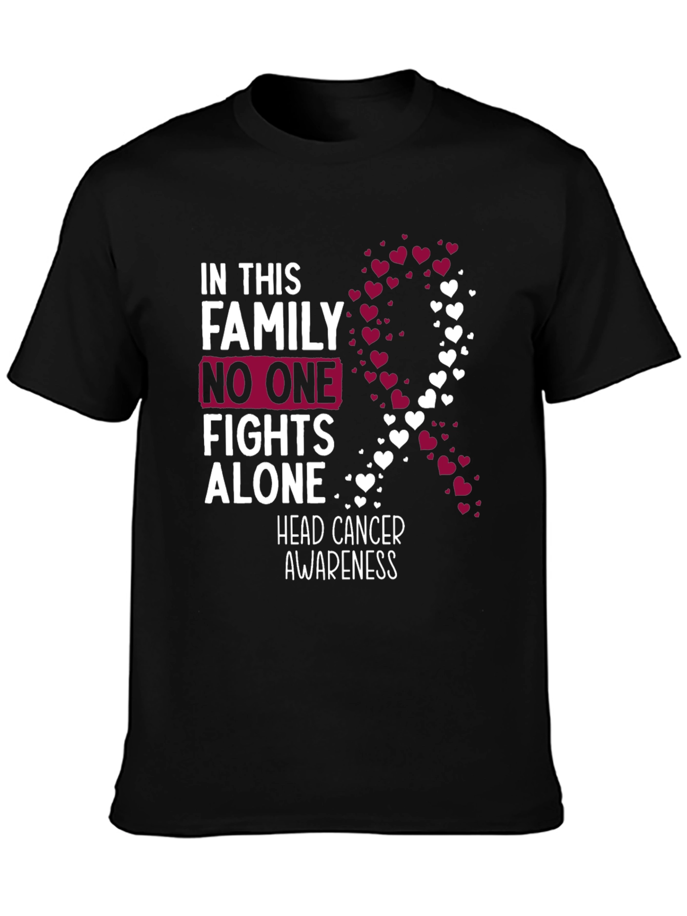 Head Cancer Awareness T-Shirt