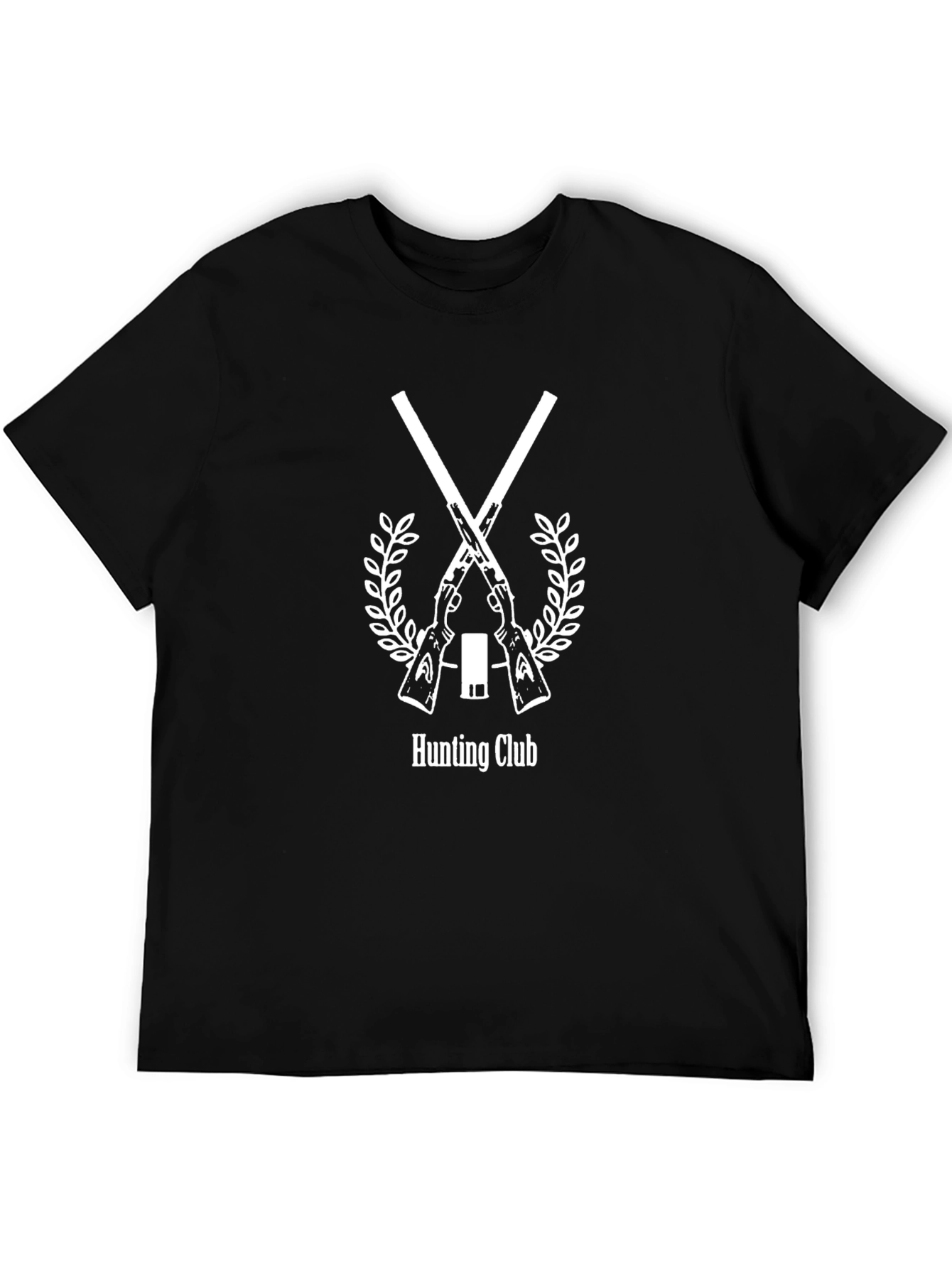 Hunting Club Graphic Tee - Black