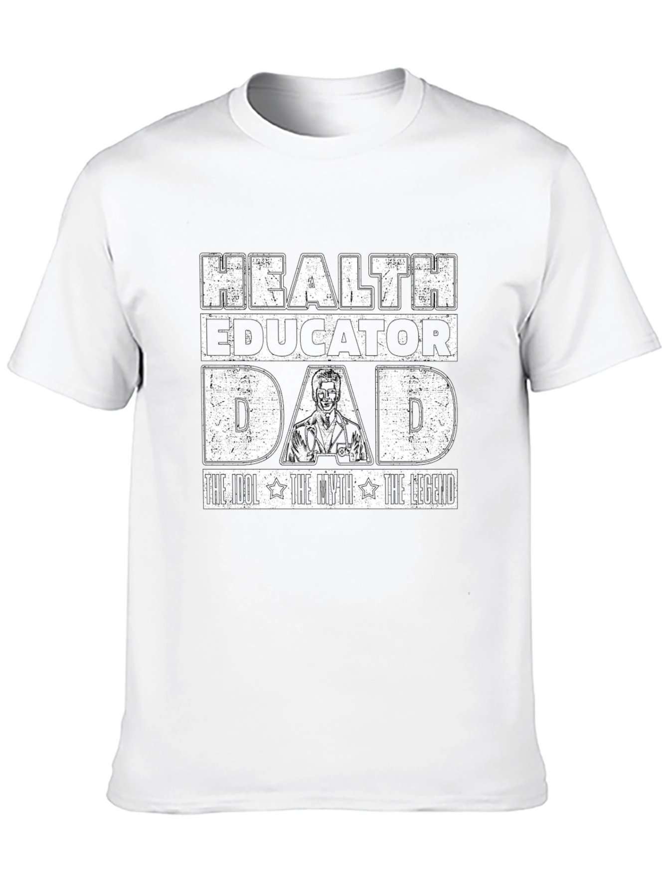 Health Educator Dad T-Shirt