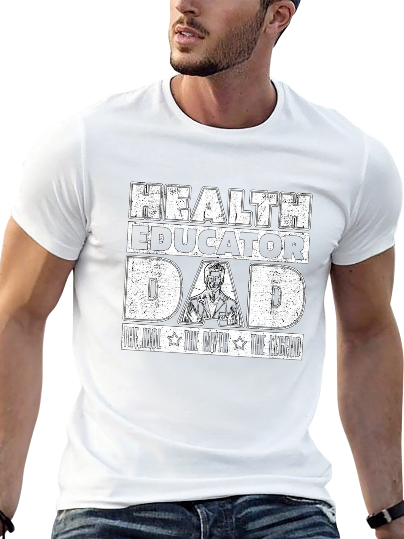 Health Educator Dad T-Shirt