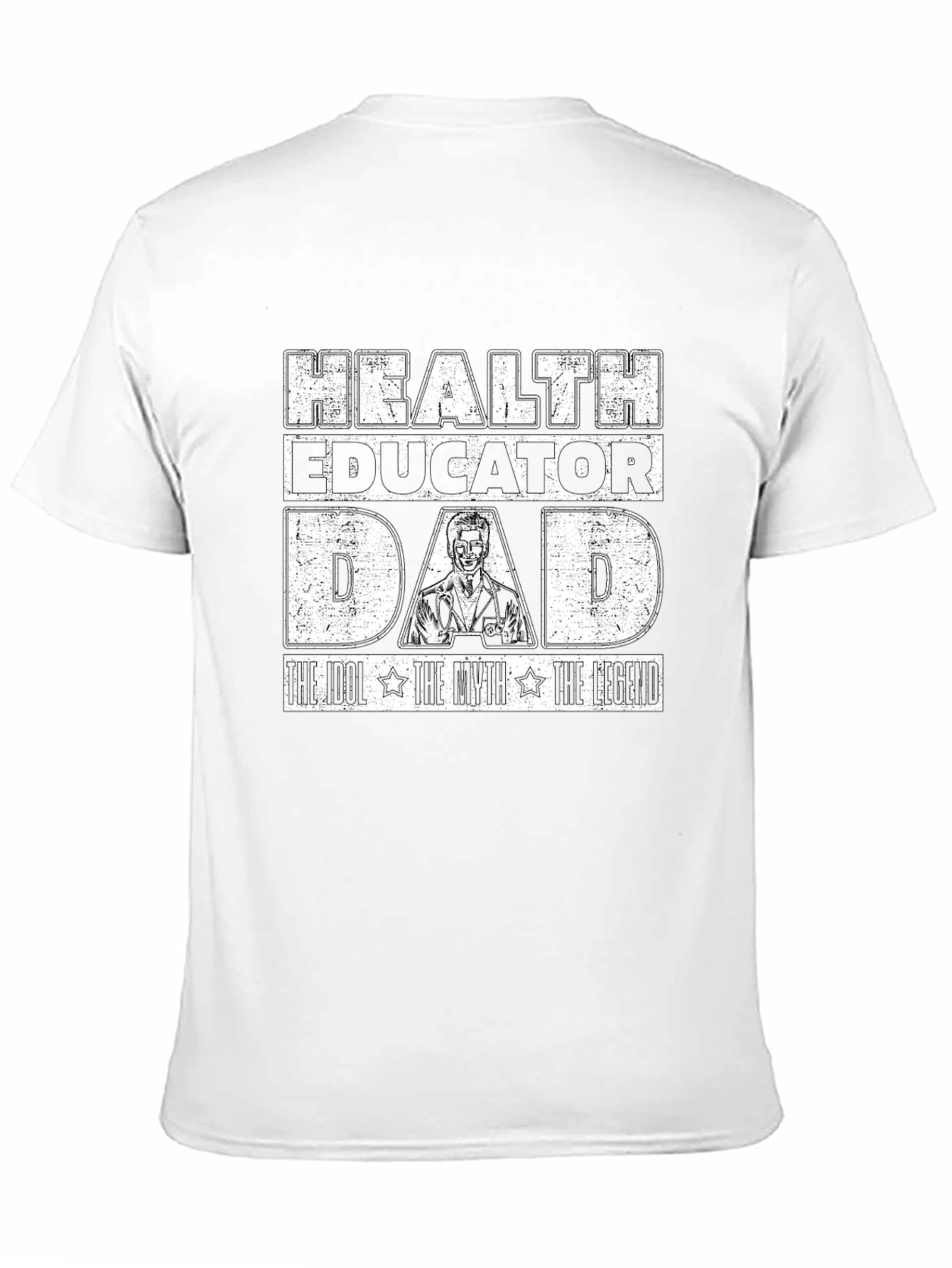 Health Educator Dad T-Shirt