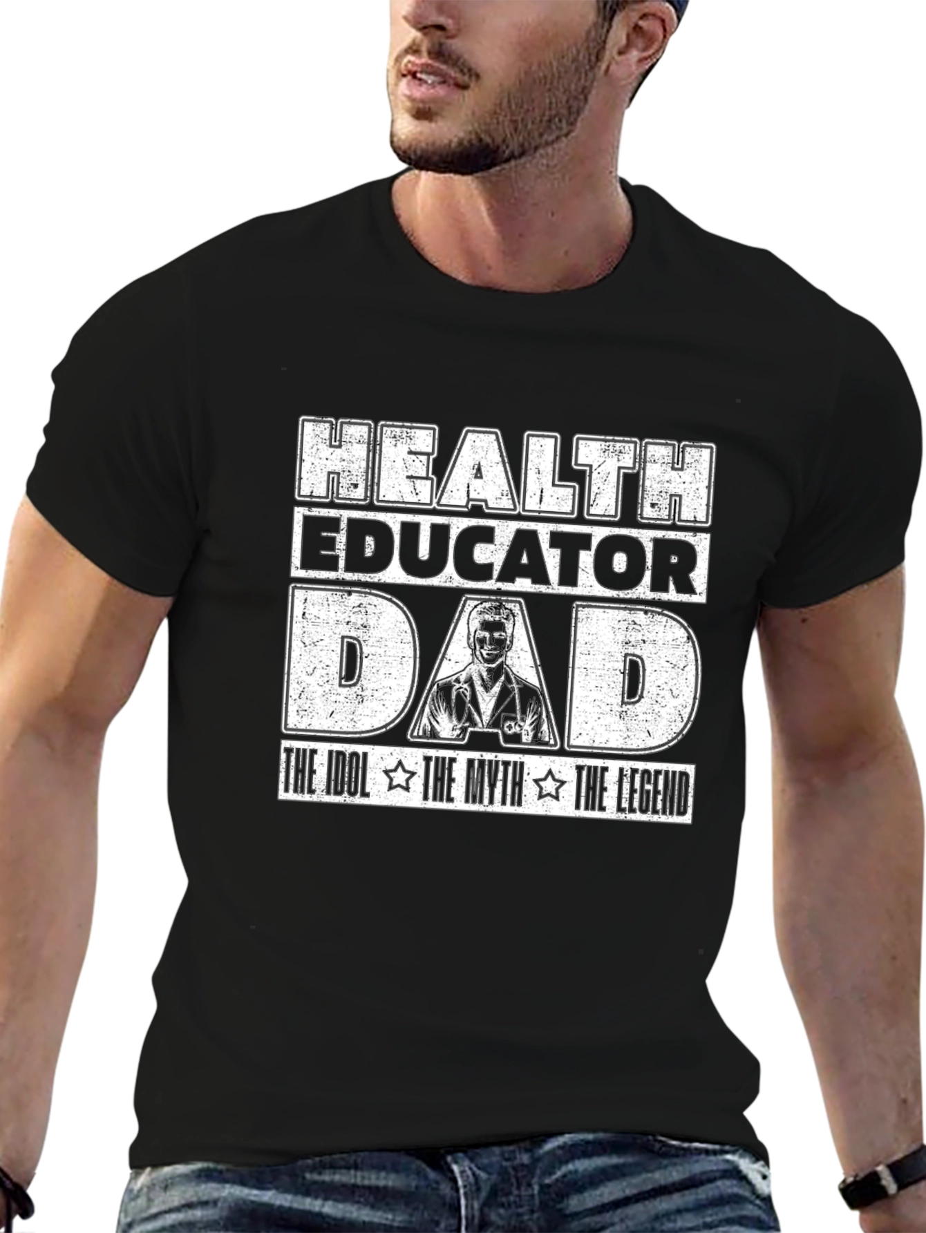 Health Educator Dad T-Shirt