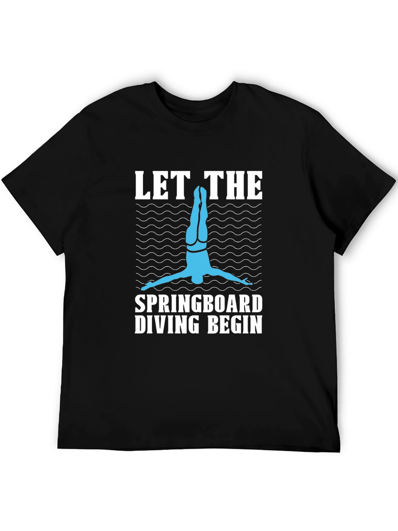 Springboard Diving Graphic Tee - Dive In!