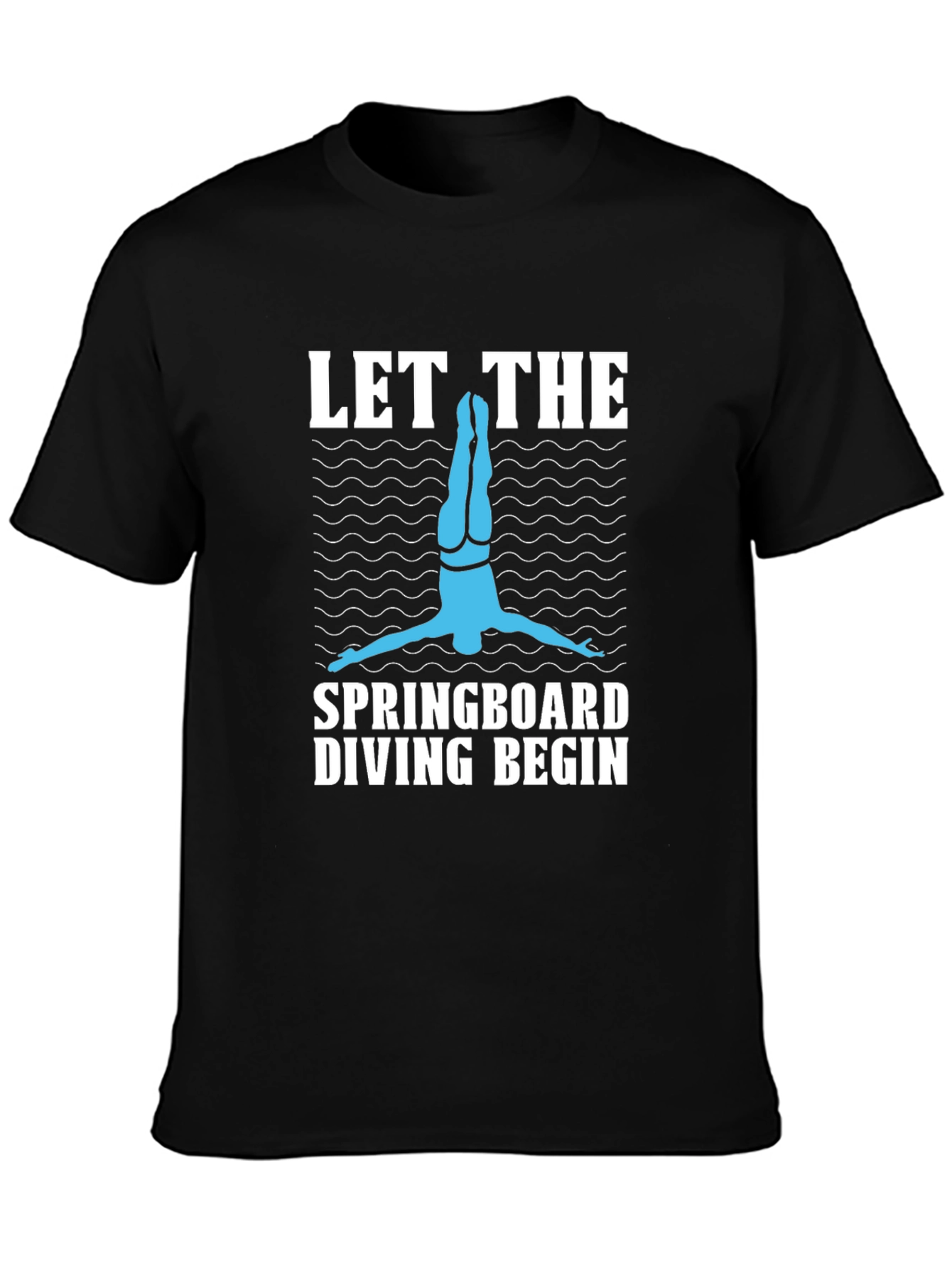 Springboard Diving Graphic Tee - Dive In!