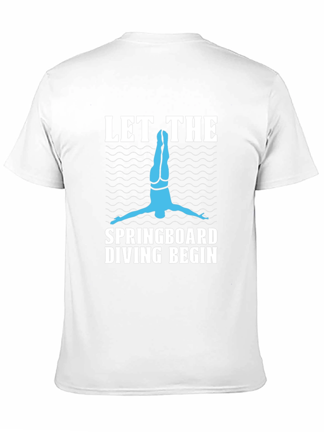 Springboard Diving Graphic Tee - Dive In!