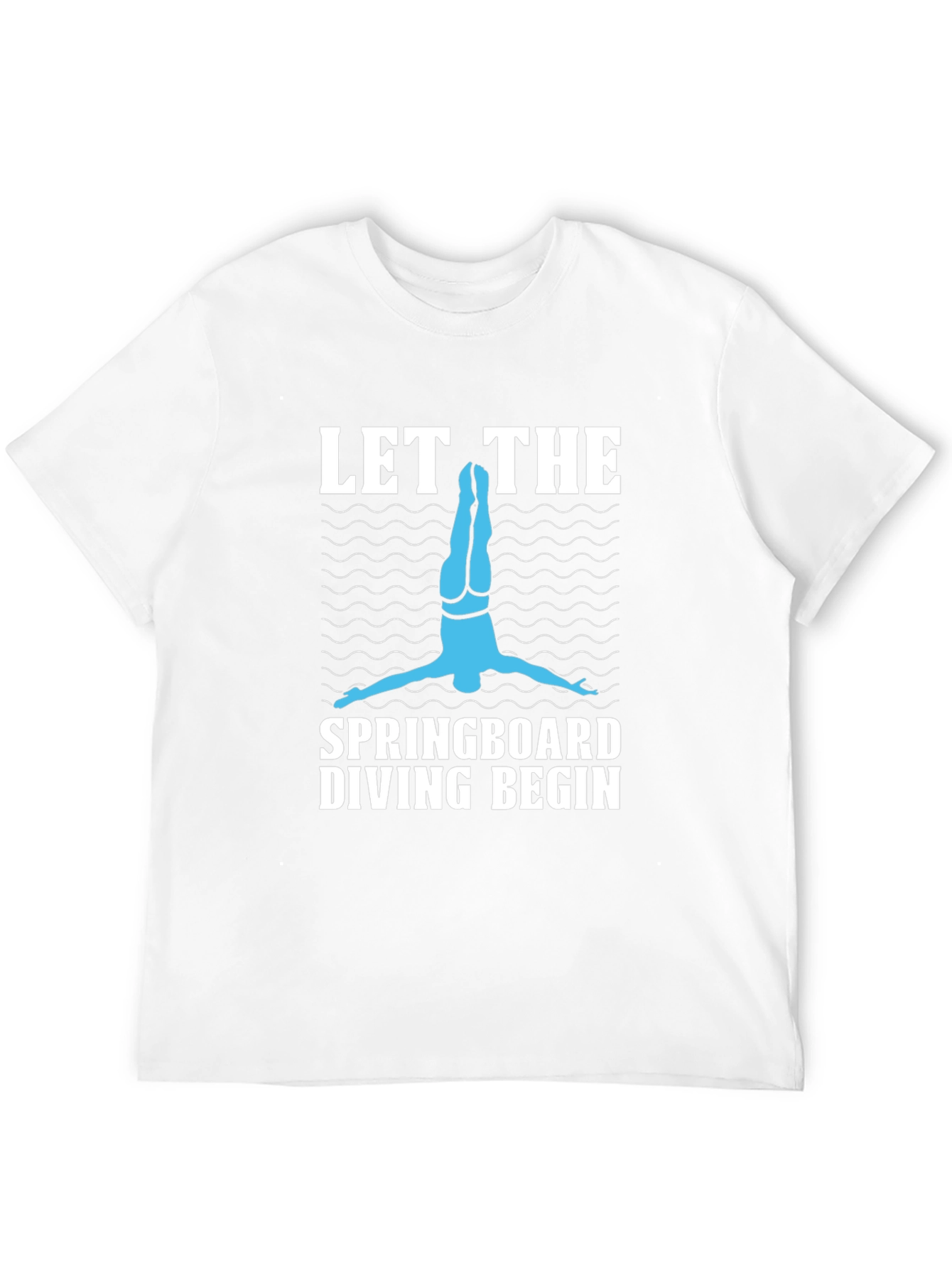Springboard Diving Graphic Tee - Dive In!
