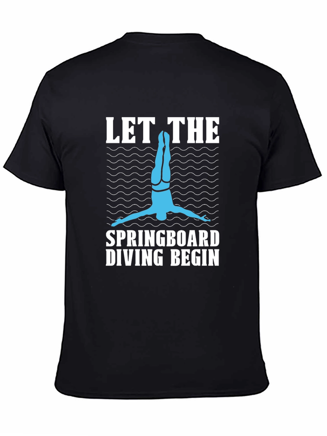 Springboard Diving Graphic Tee - Dive In!