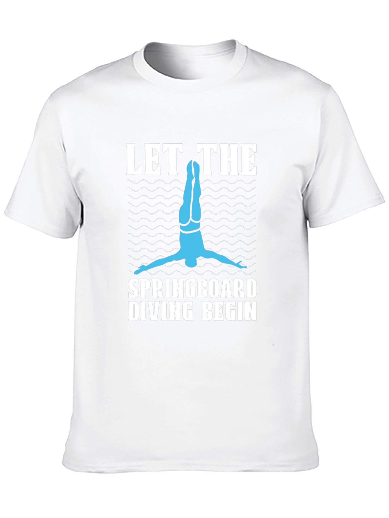 Springboard Diving Graphic Tee - Dive In!
