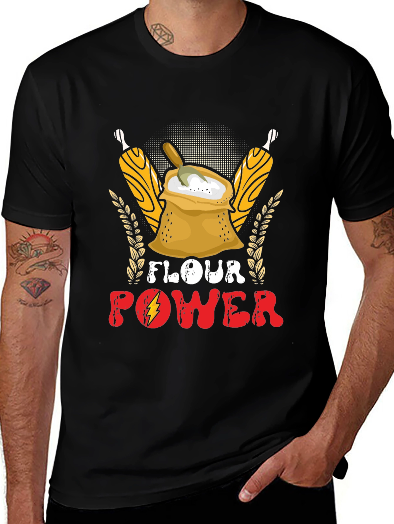 Flour Power T-Shirt - Bakers Delight