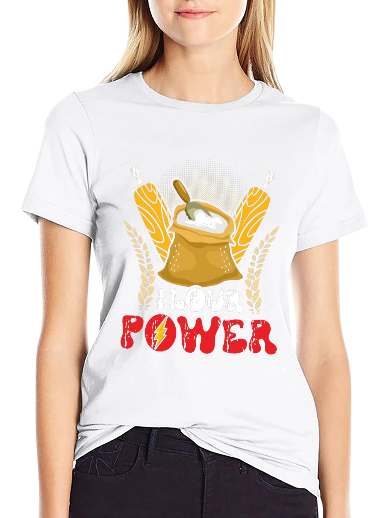 Flour Power T-Shirt - Bakers Delight
