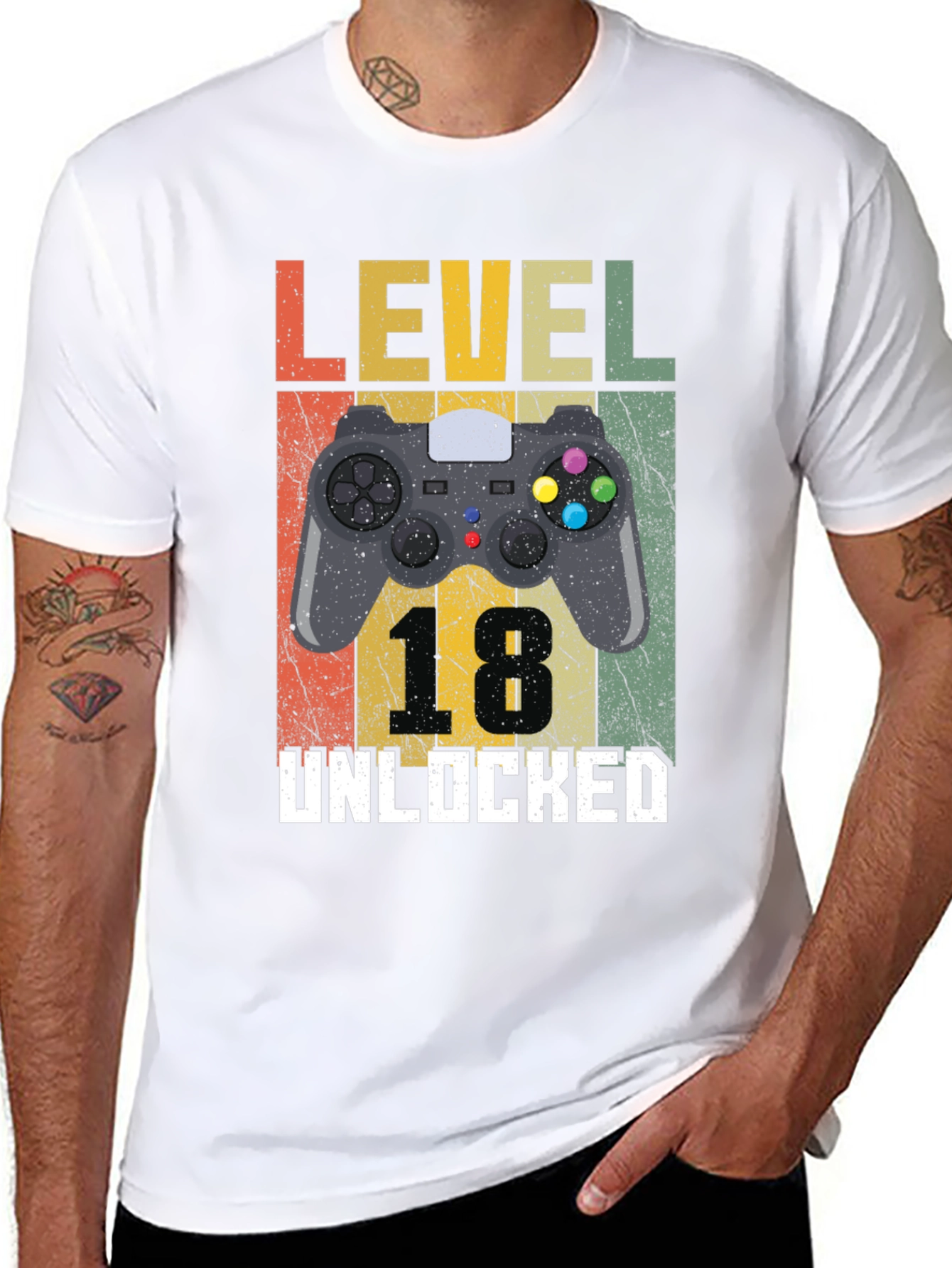 Level 18 Unlocked Gamer T-Shirt