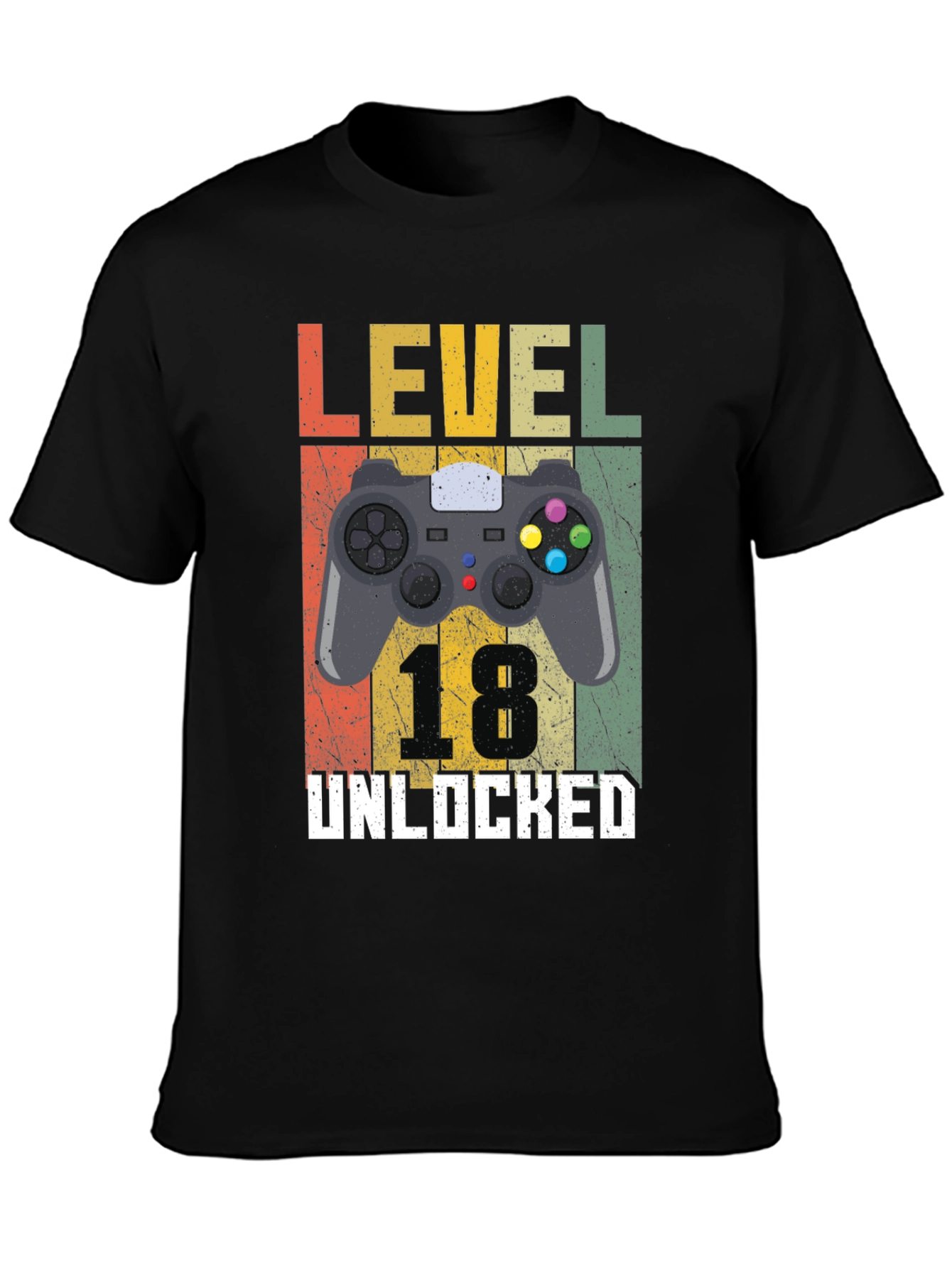 Level 18 Unlocked Gamer T-Shirt