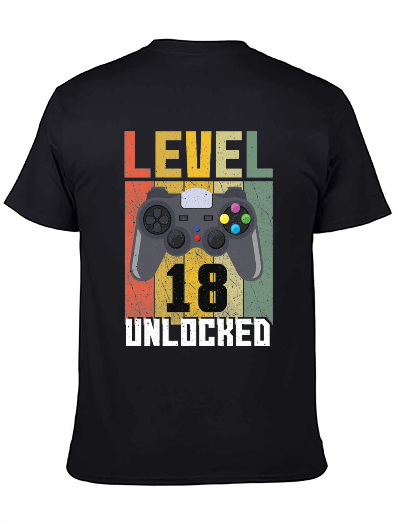 Level 18 Unlocked Gamer T-Shirt