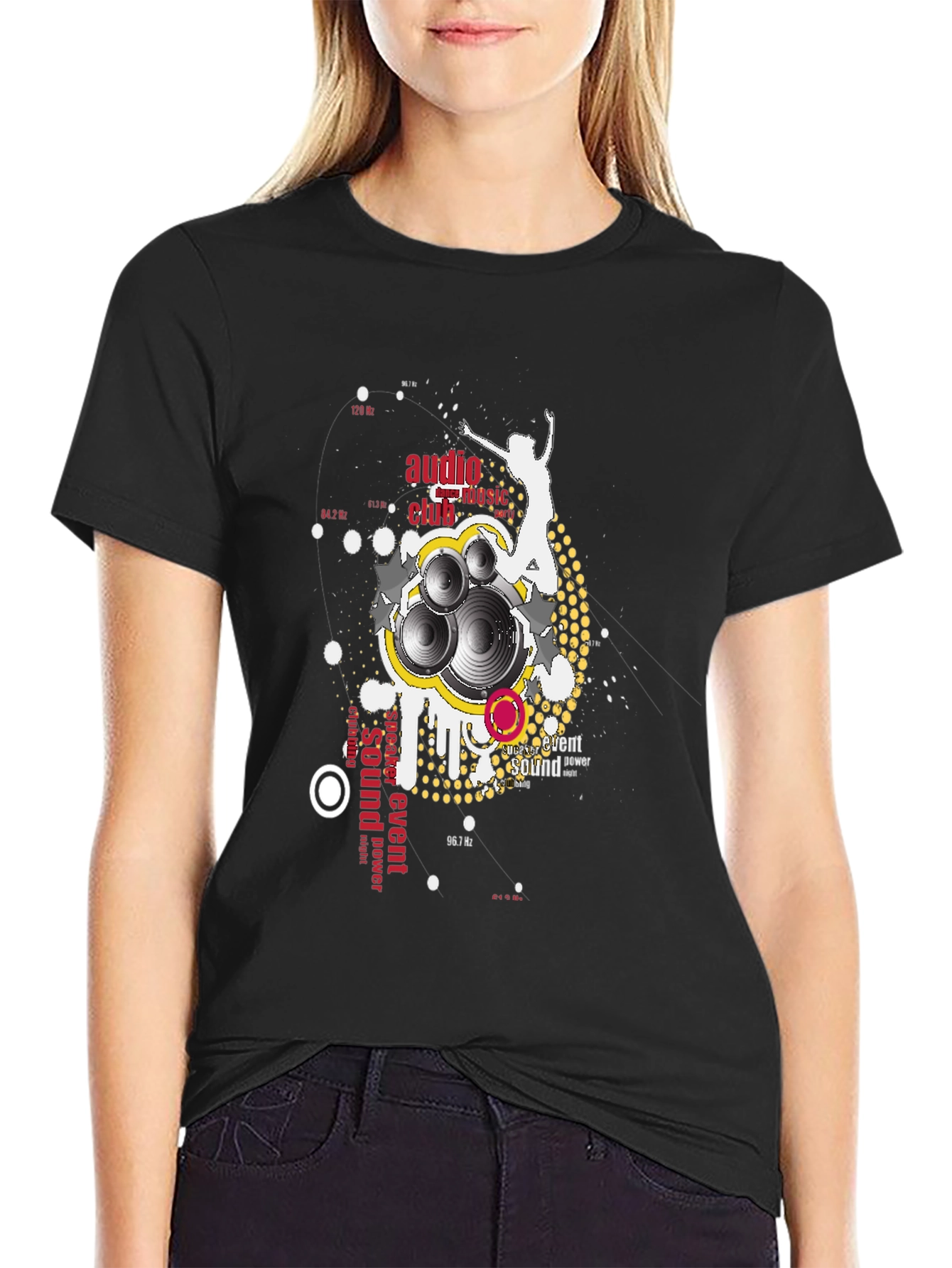 DJ Graphic Tee - Black
