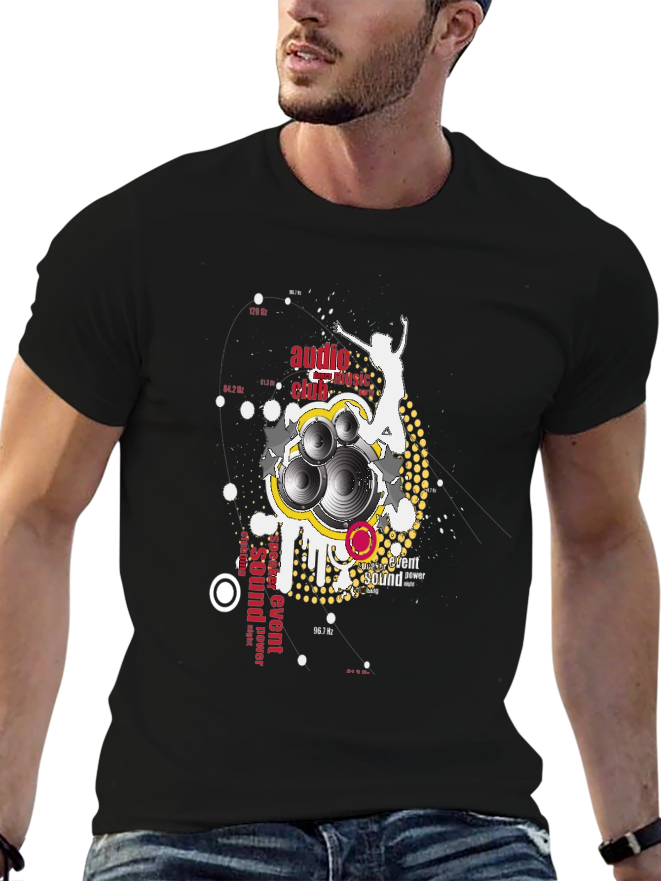 DJ Graphic Tee - Black